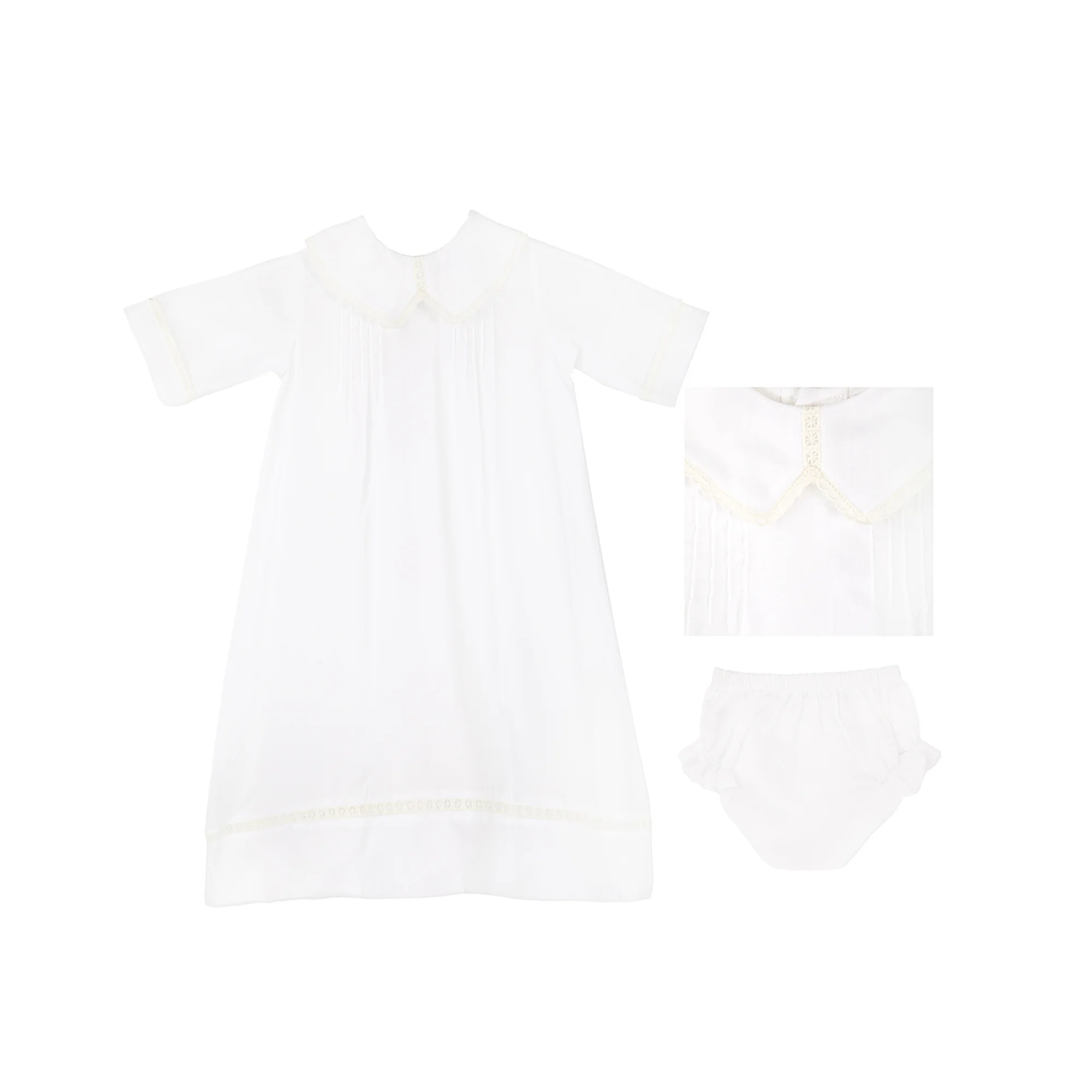 BABY SIMPLE COTTON DAYGOWN - Image 3