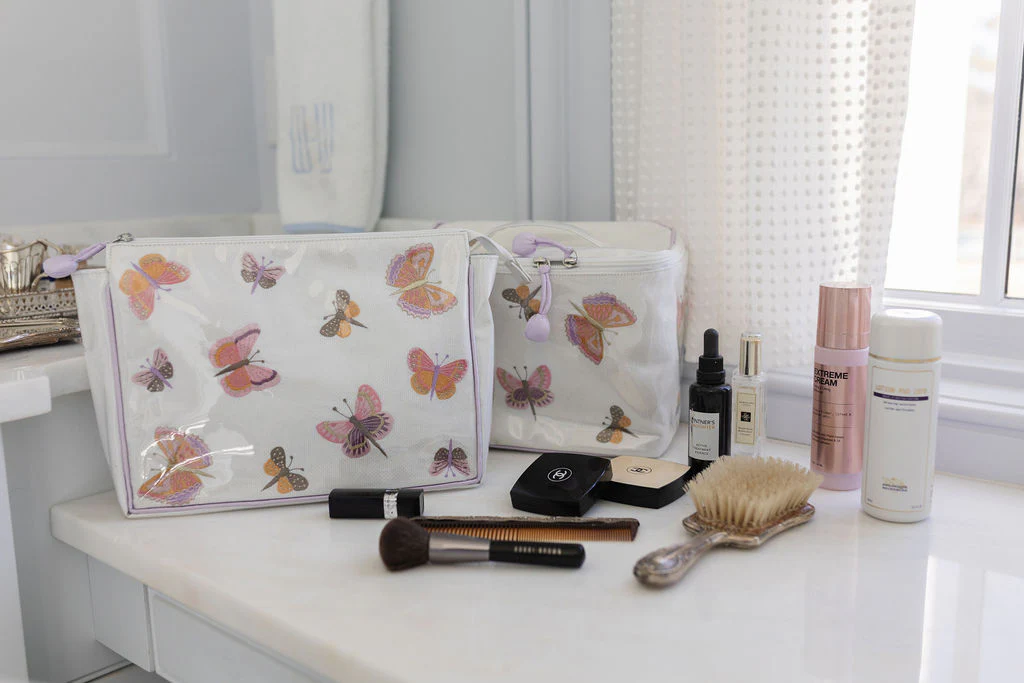 BUTTERFLY LARGE MAKEUP BAG - Image 10