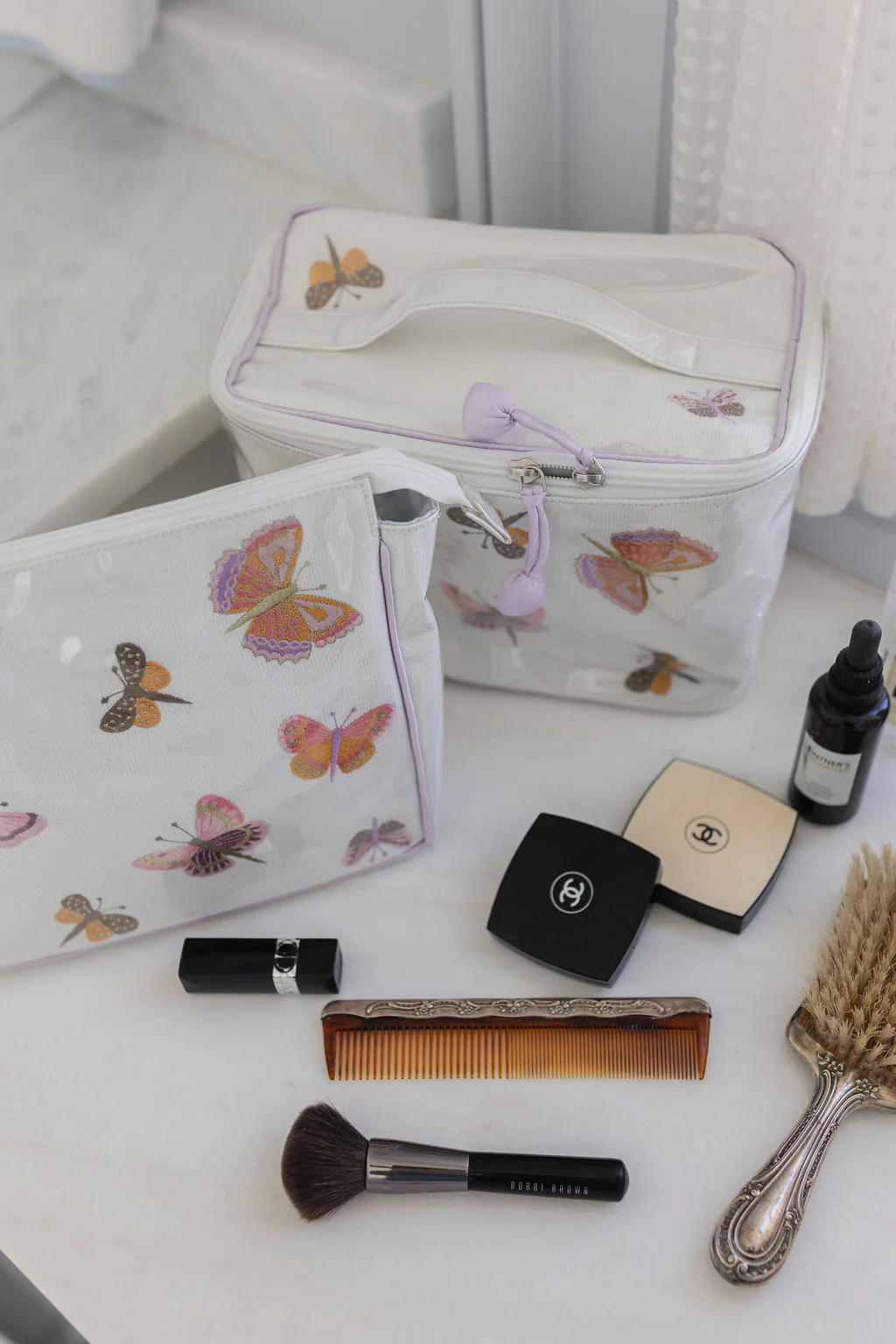 BUTTERFLY LARGE MAKEUP BAG - Image 11