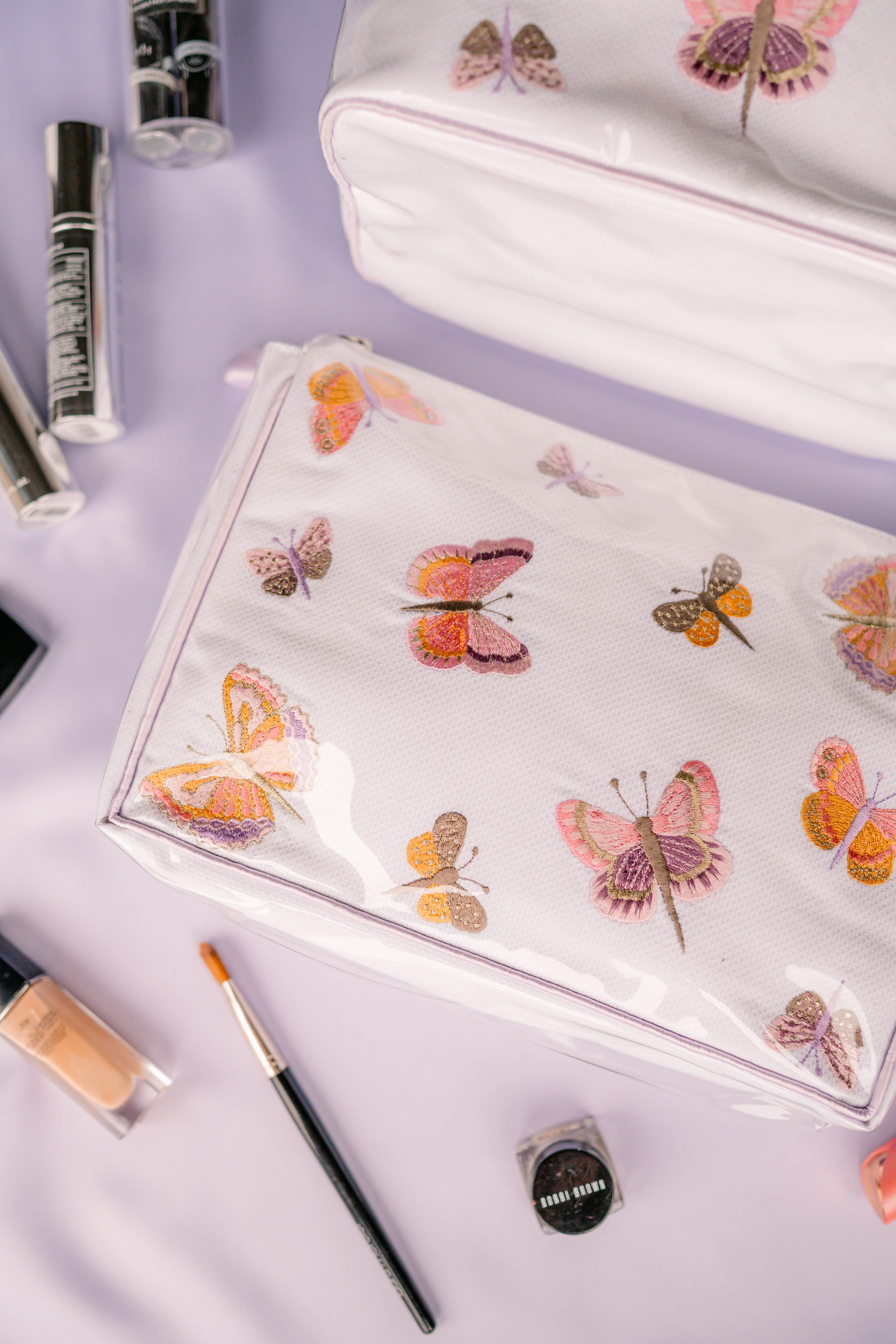 BUTTERFLY LARGE MAKEUP BAG - Image 5