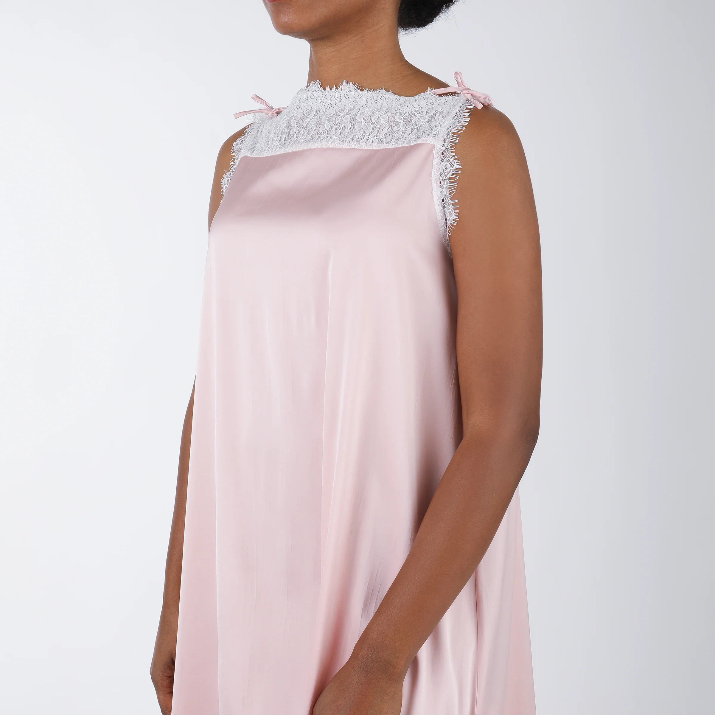 CHLOE LACE & SATIN NIGHTGOWN - Image 6