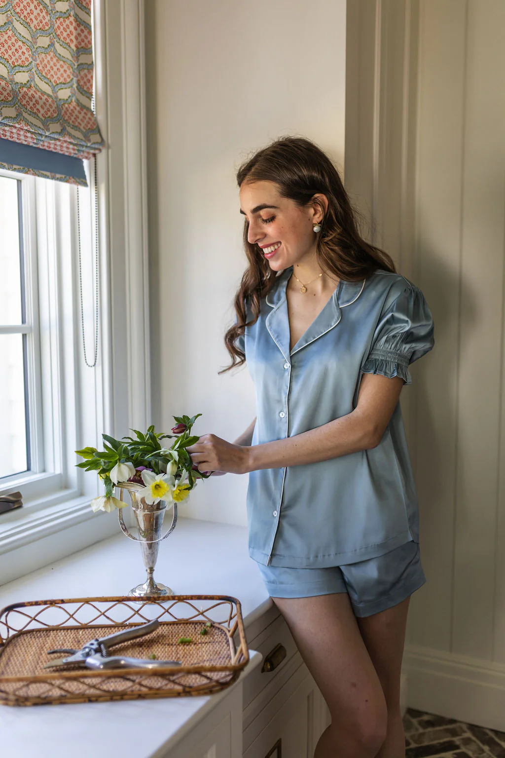 CLASSIC CHLOE SATIN SHORT PAJAMAS - Image 10