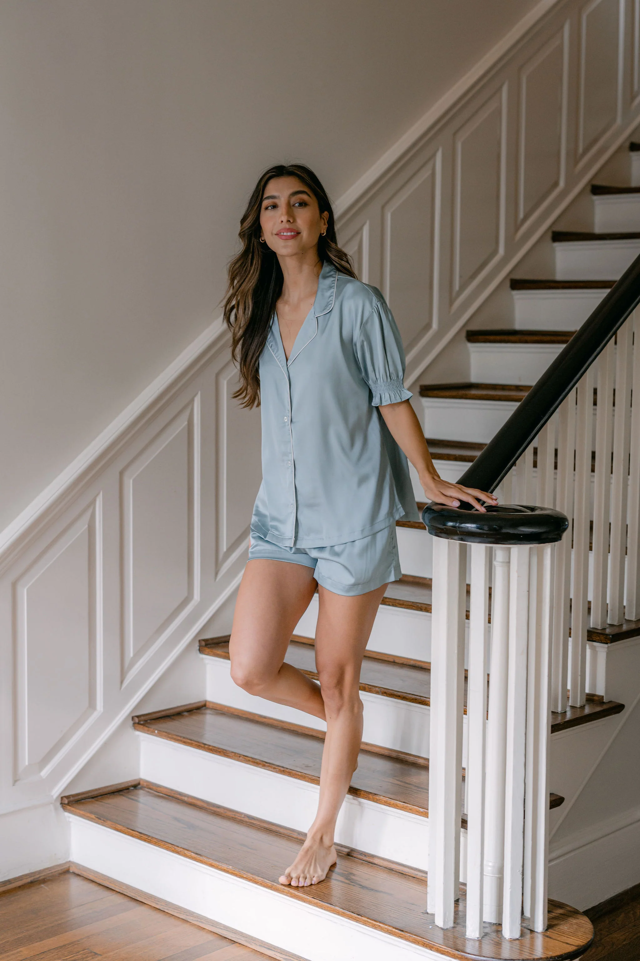 CLASSIC CHLOE SATIN SHORT PAJAMAS - Image 18