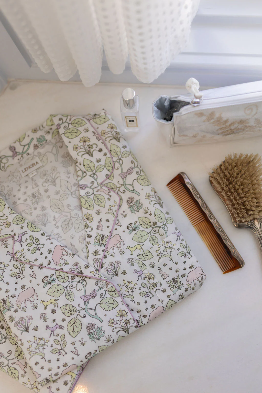 CLASSIC COTTON PAJAMAS IN EMMIE FLORAL - Image 7