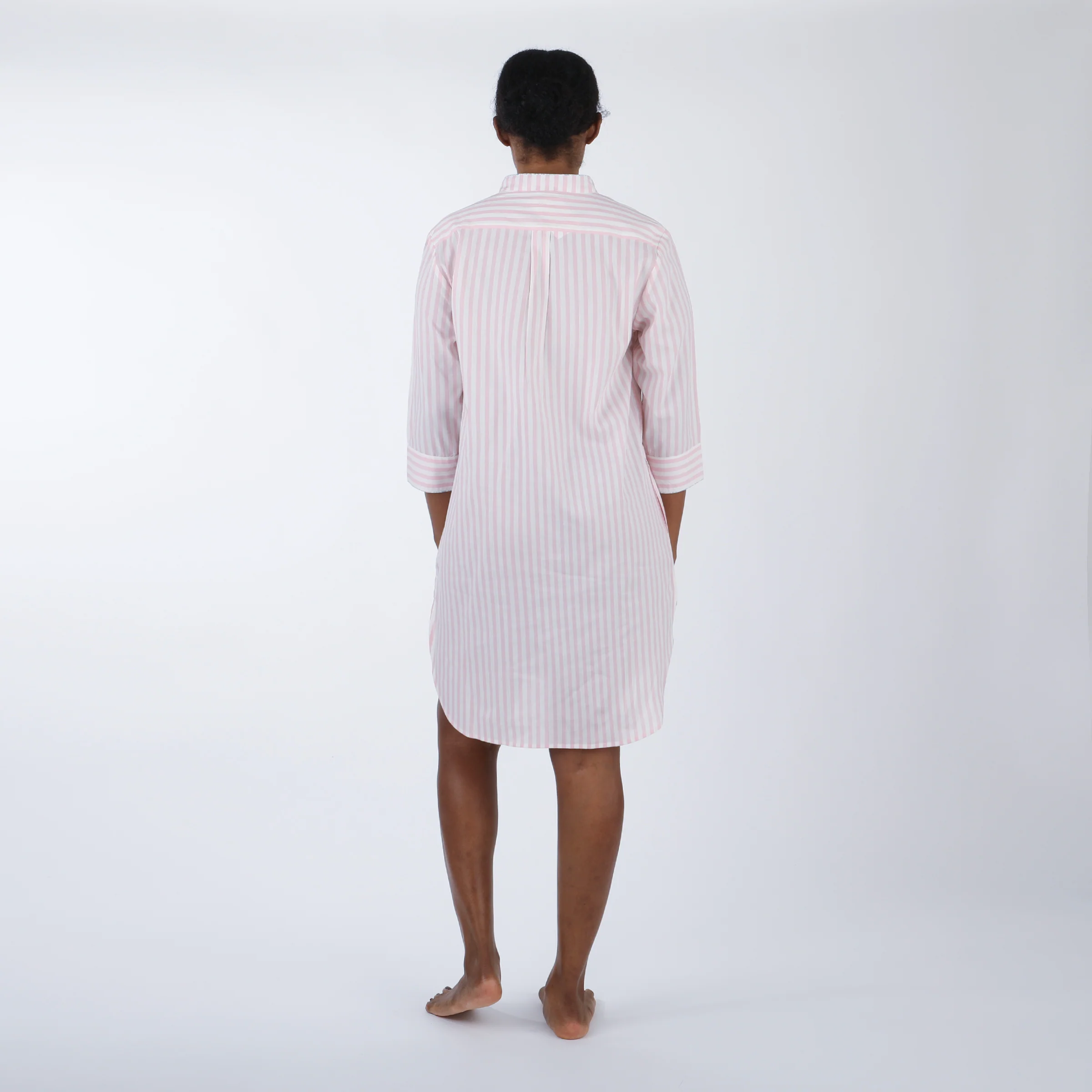 CLASSIC COTTON STRIPED NIGHTSHIRT - Image 6