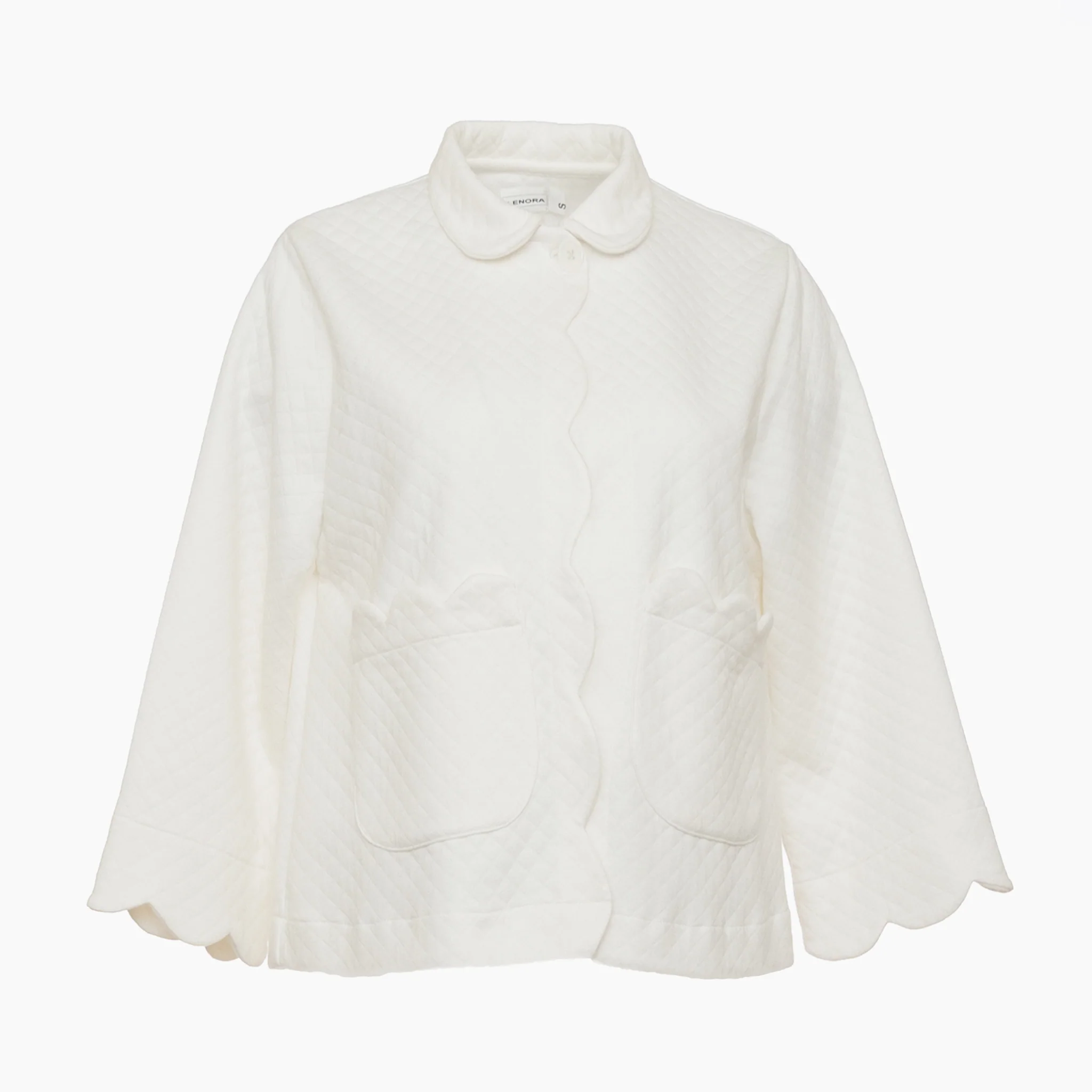 QUILTED BED JACKET