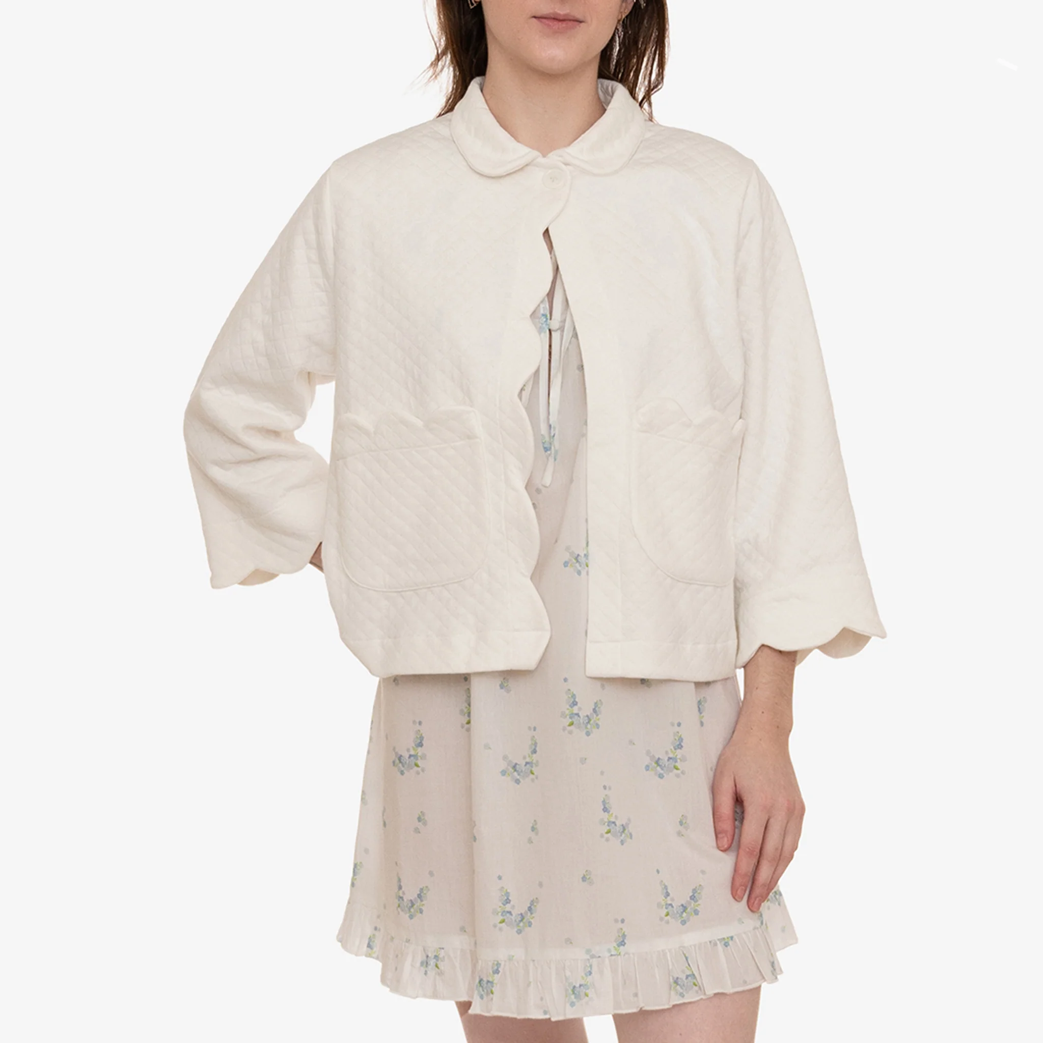 QUILTED BED JACKET - Image 20