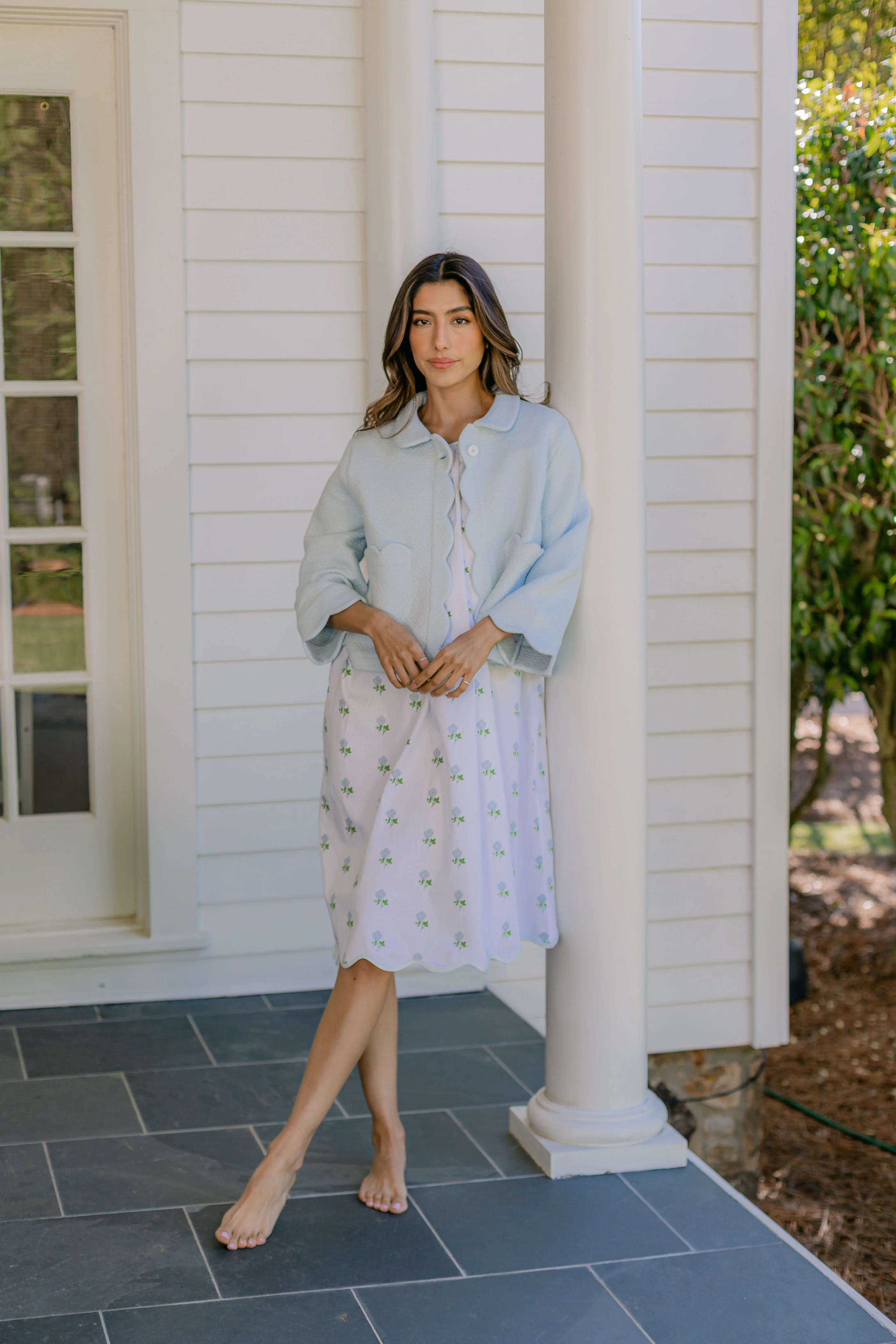 QUILTED BED JACKET - Image 4
