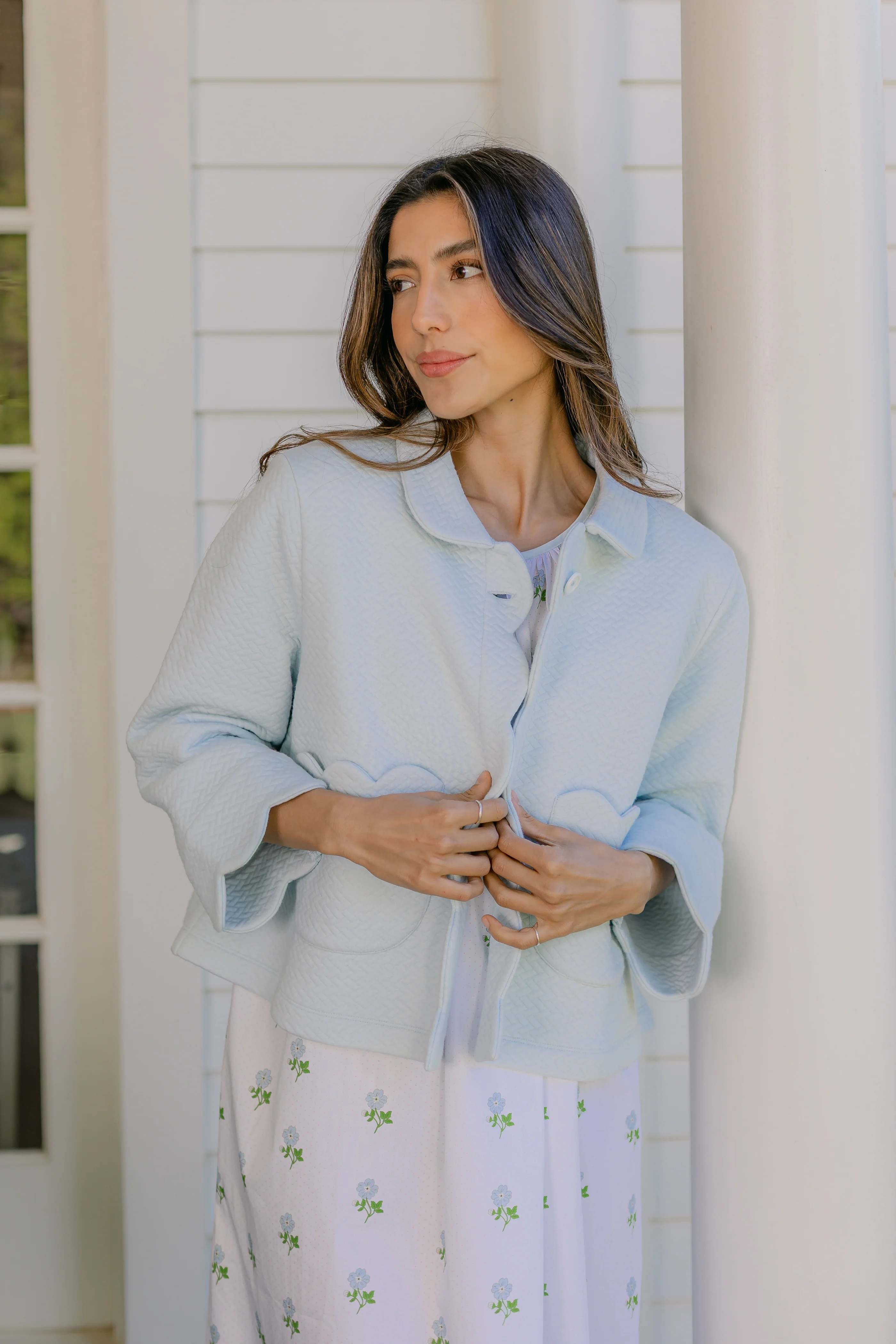 QUILTED BED JACKET - Image 8