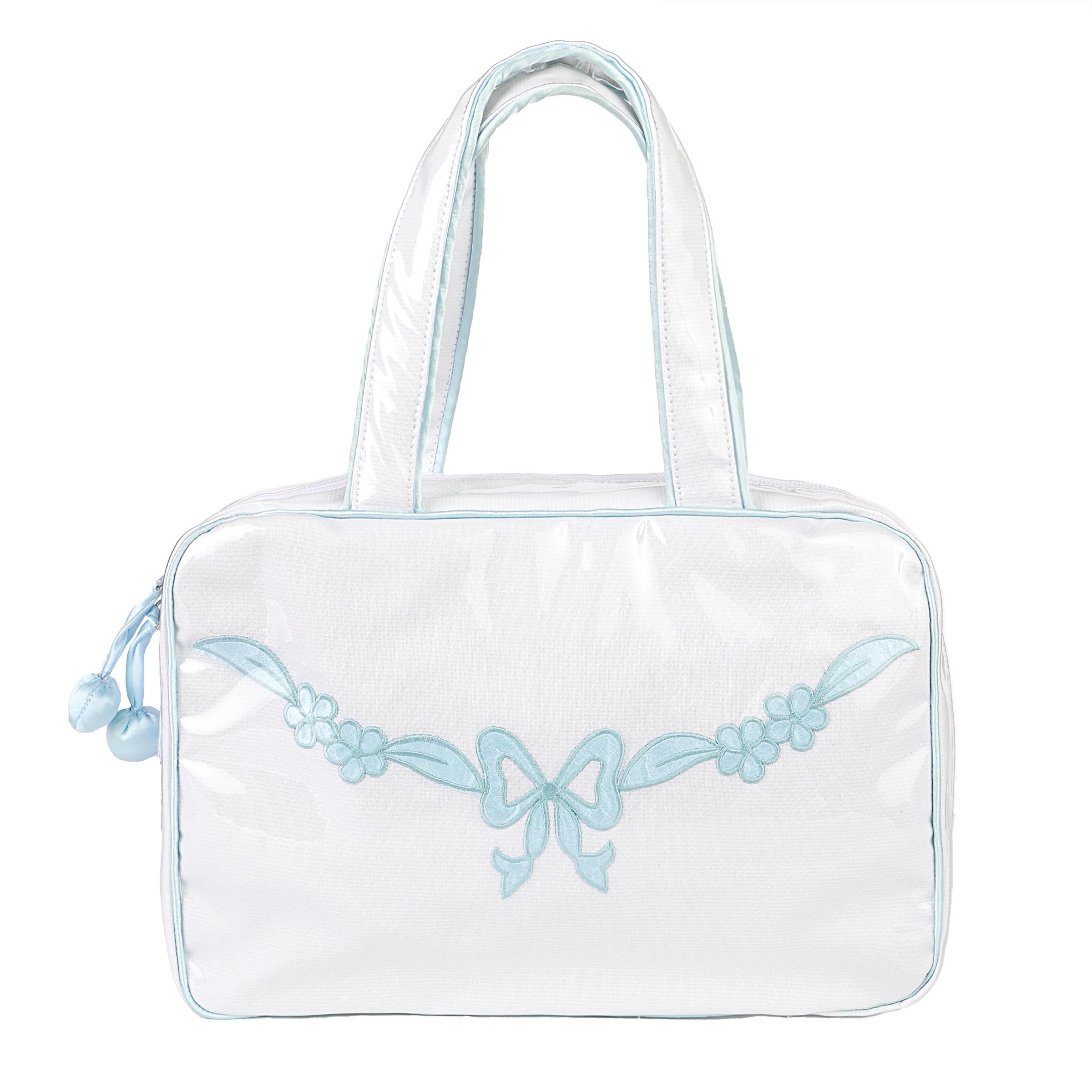 FLORAL BOW HANGING TRAVEL BAG - Image 3