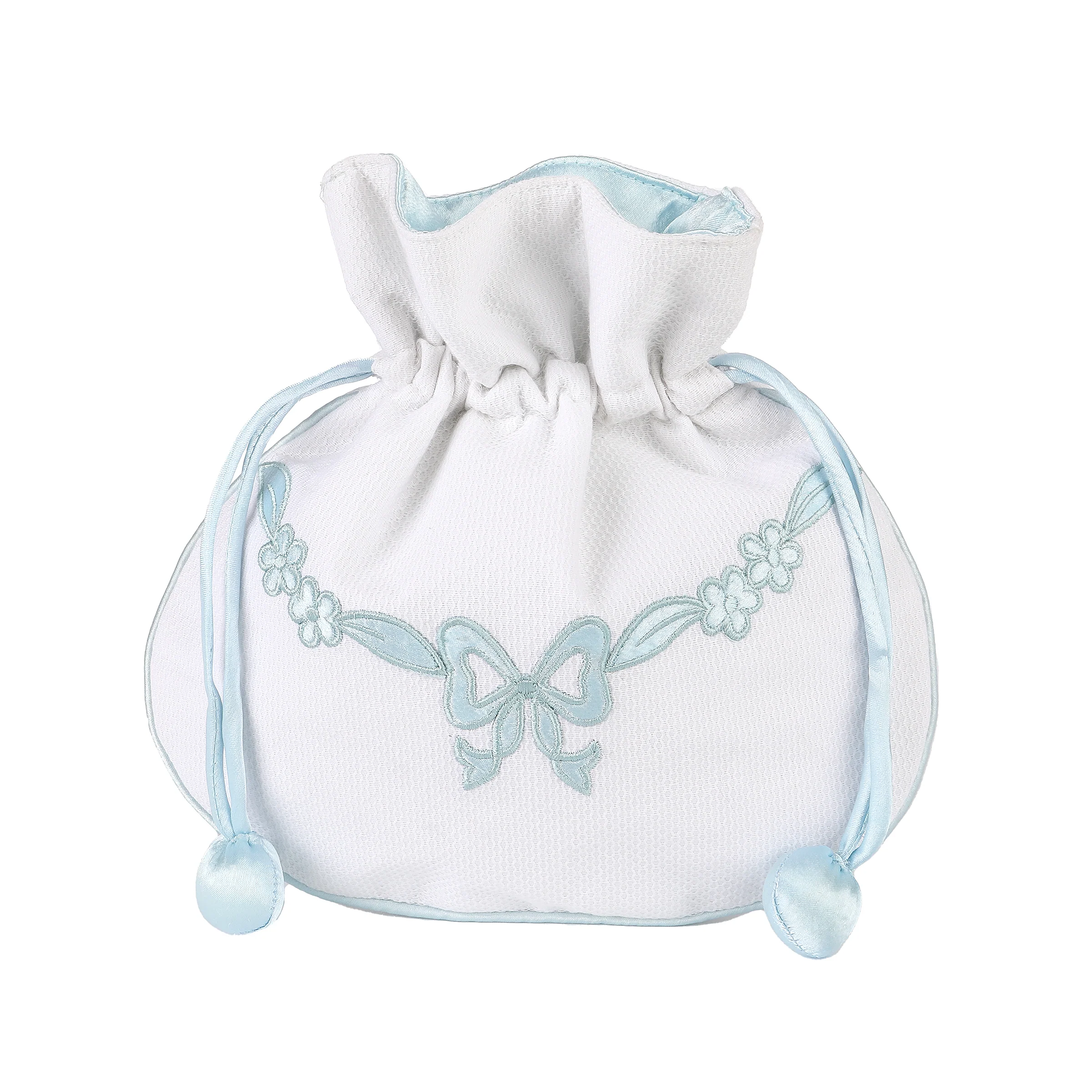 FLORAL BOW JEWELRY POUCH - Image 3