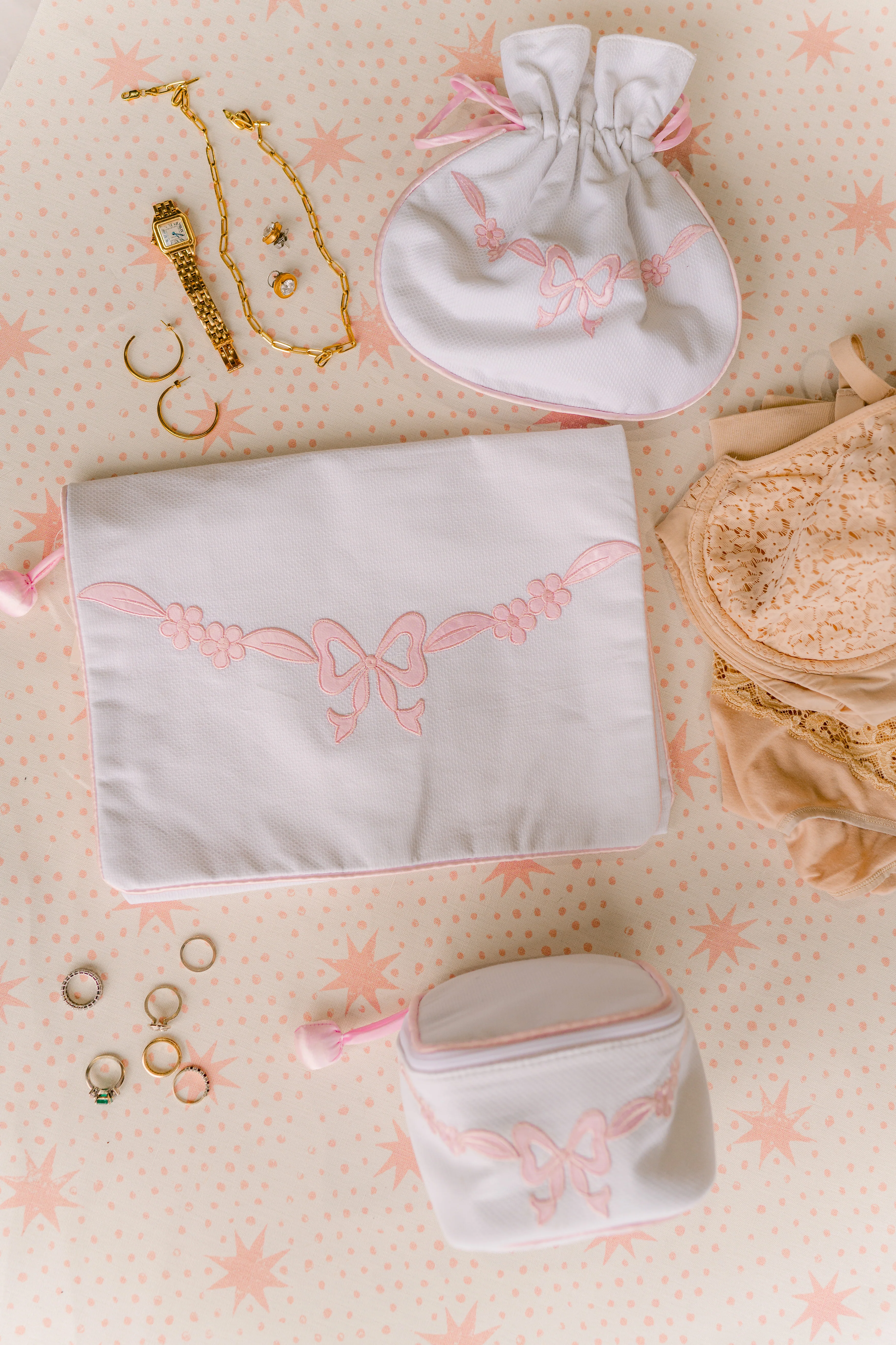 FLORAL BOW LINGERIE ENVELOPE - Image 4