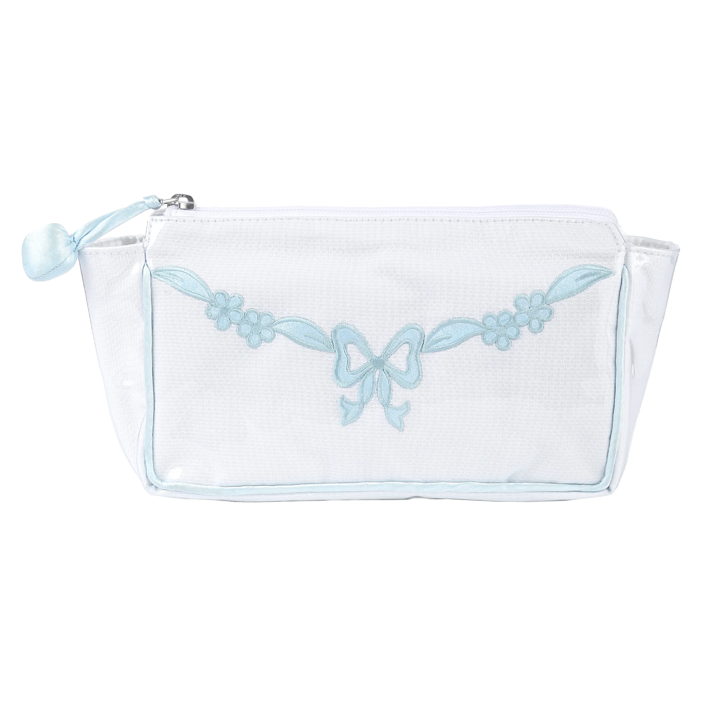 FLORAL BOW SMALL MAKEUP BAG - Image 3