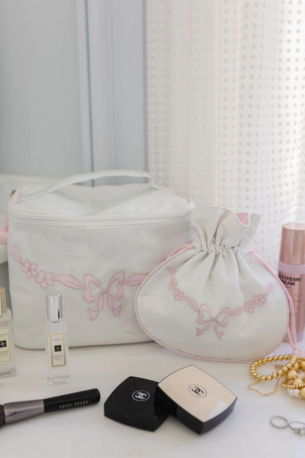 FLORAL BOW TRAIN CASE - Image 5