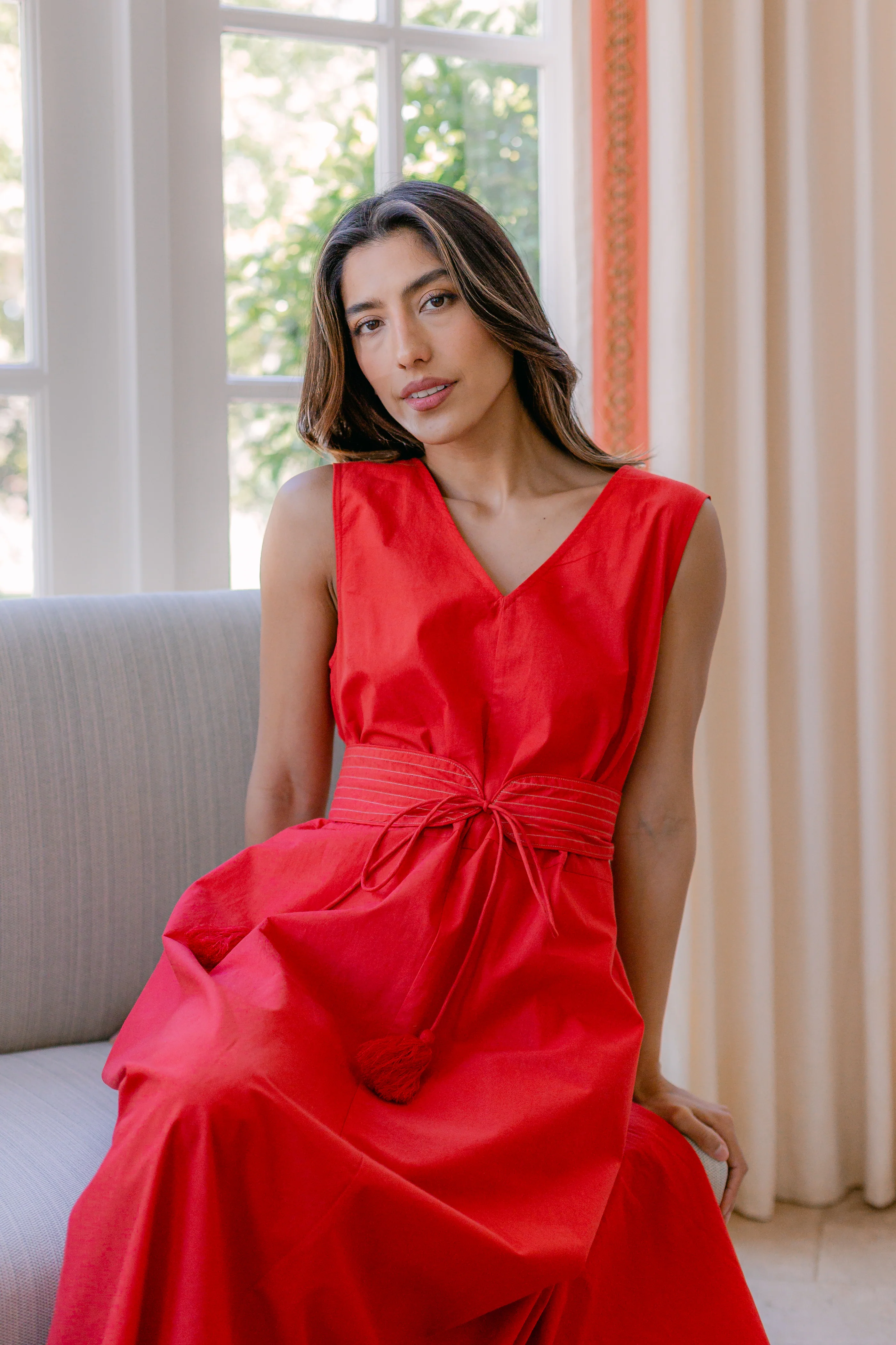 FLORENCE TANK BELTED DRESS - Image 12