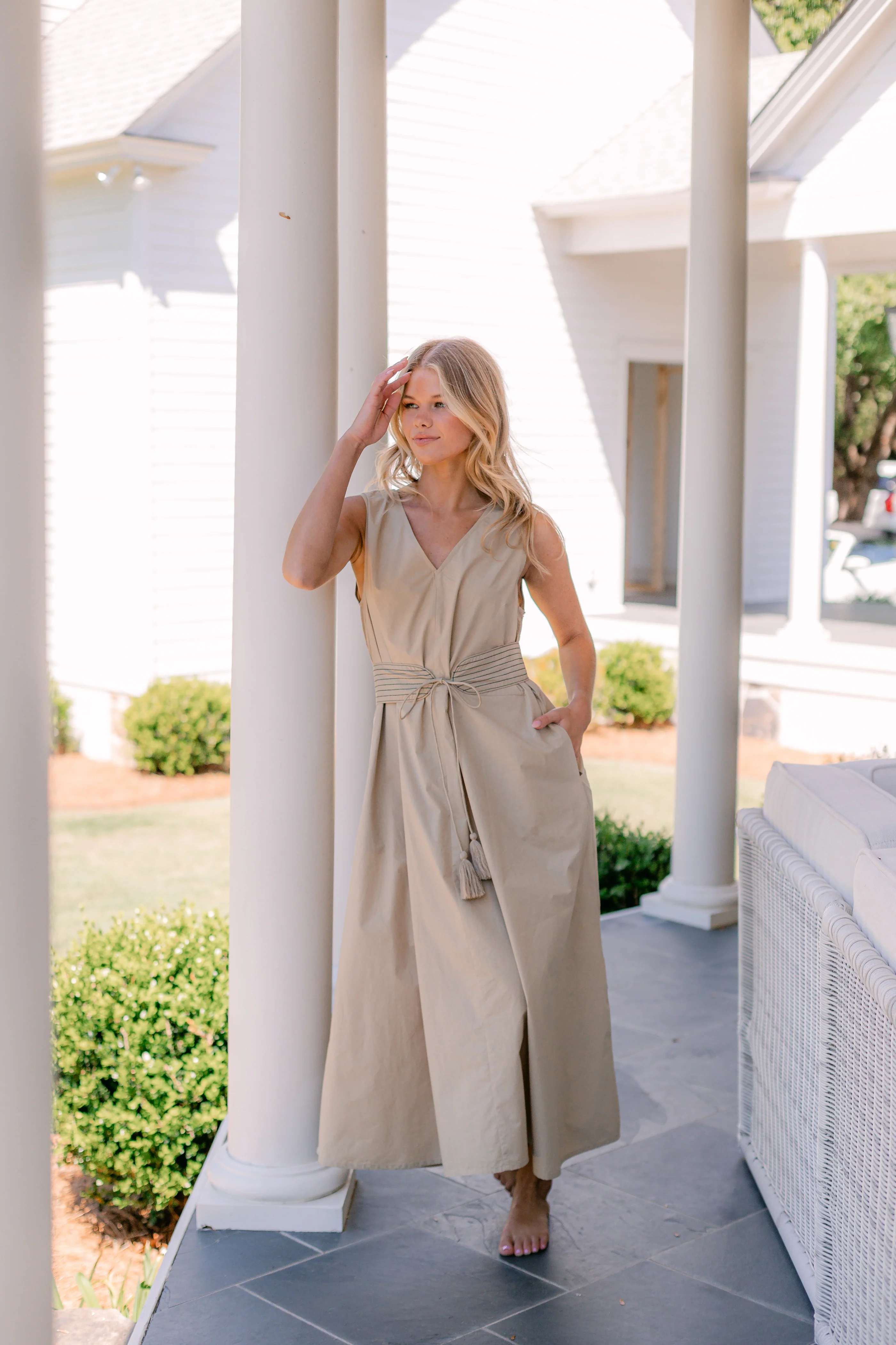 FLORENCE TANK BELTED DRESS - Image 3