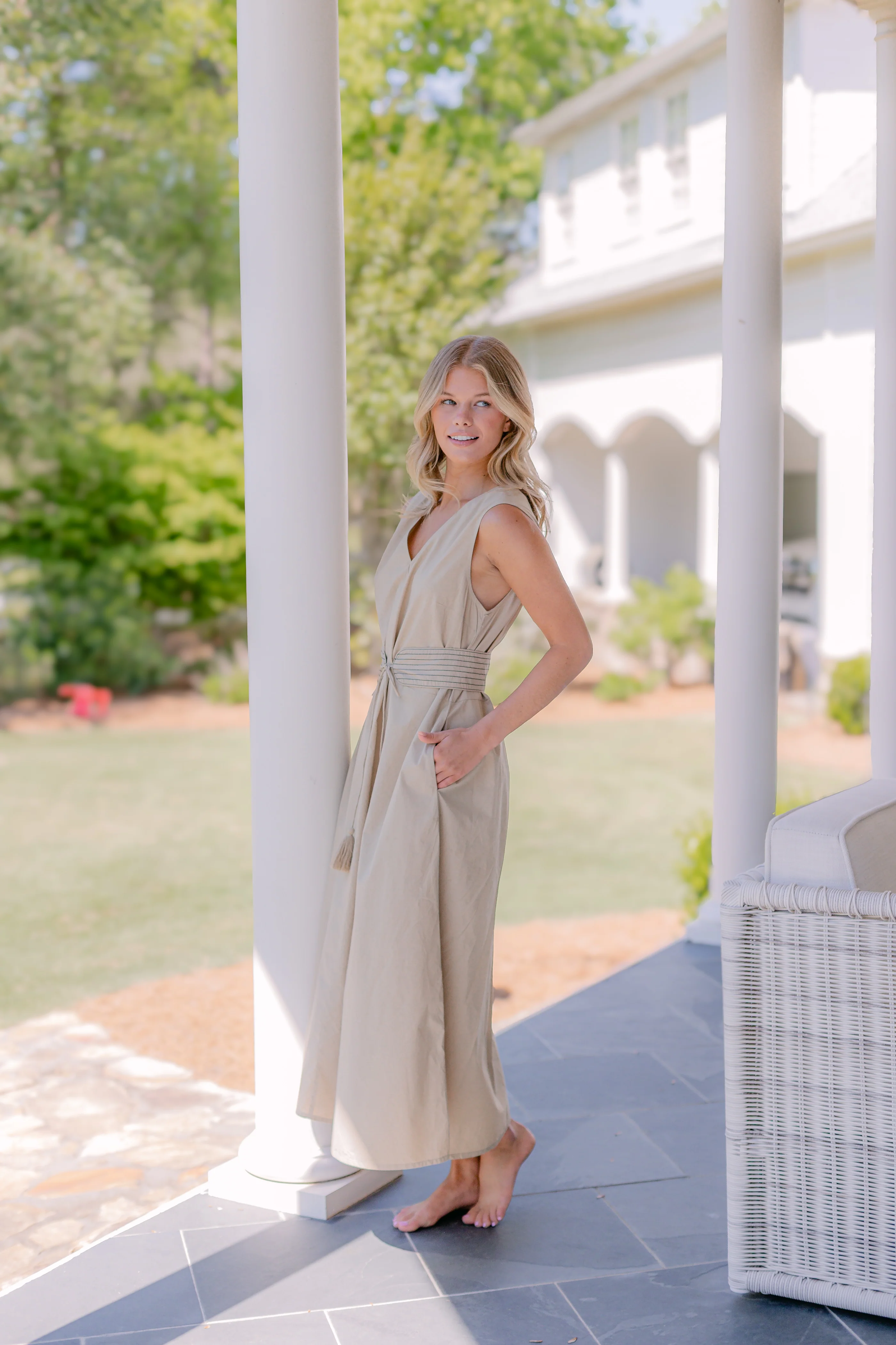FLORENCE TANK BELTED DRESS - Image 5