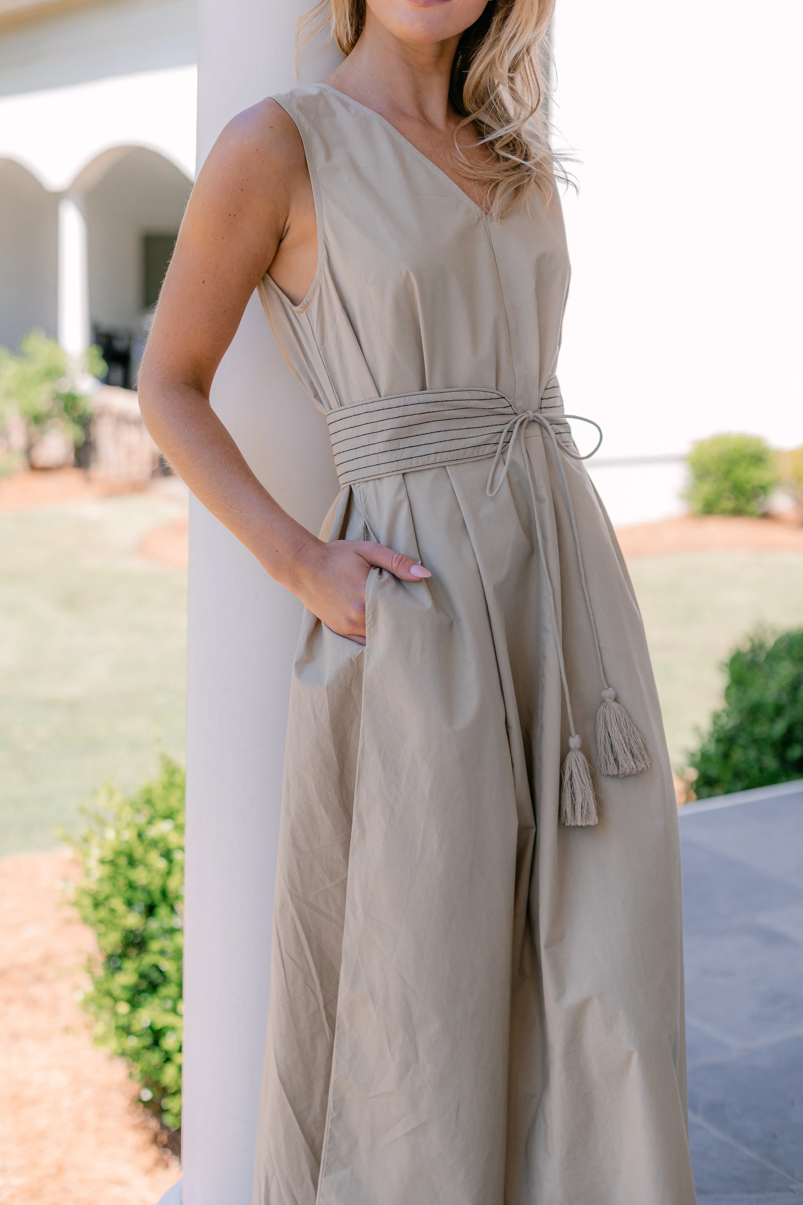 FLORENCE TANK BELTED DRESS - Image 8