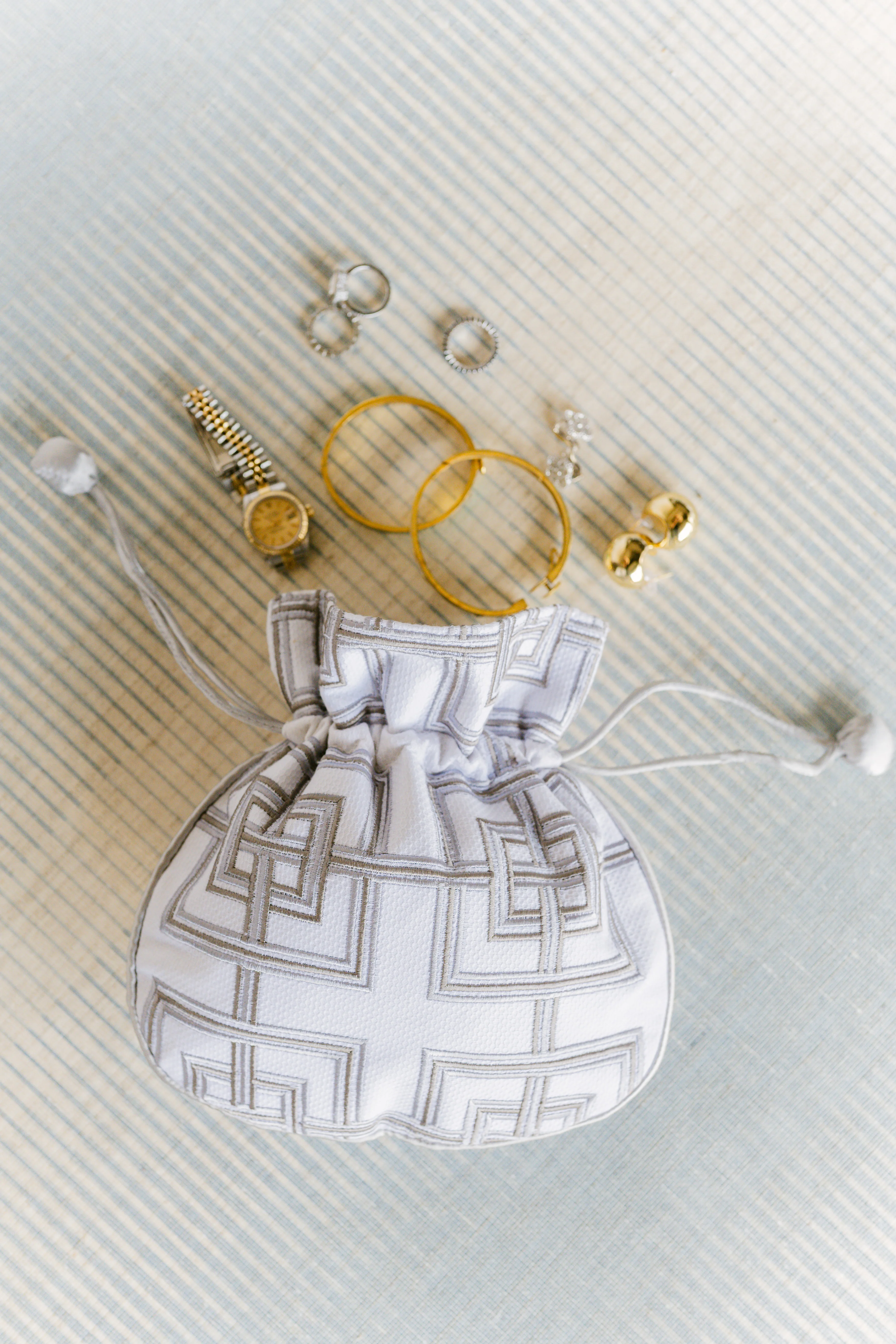 Geometric Jewelry Pouch - Image 5