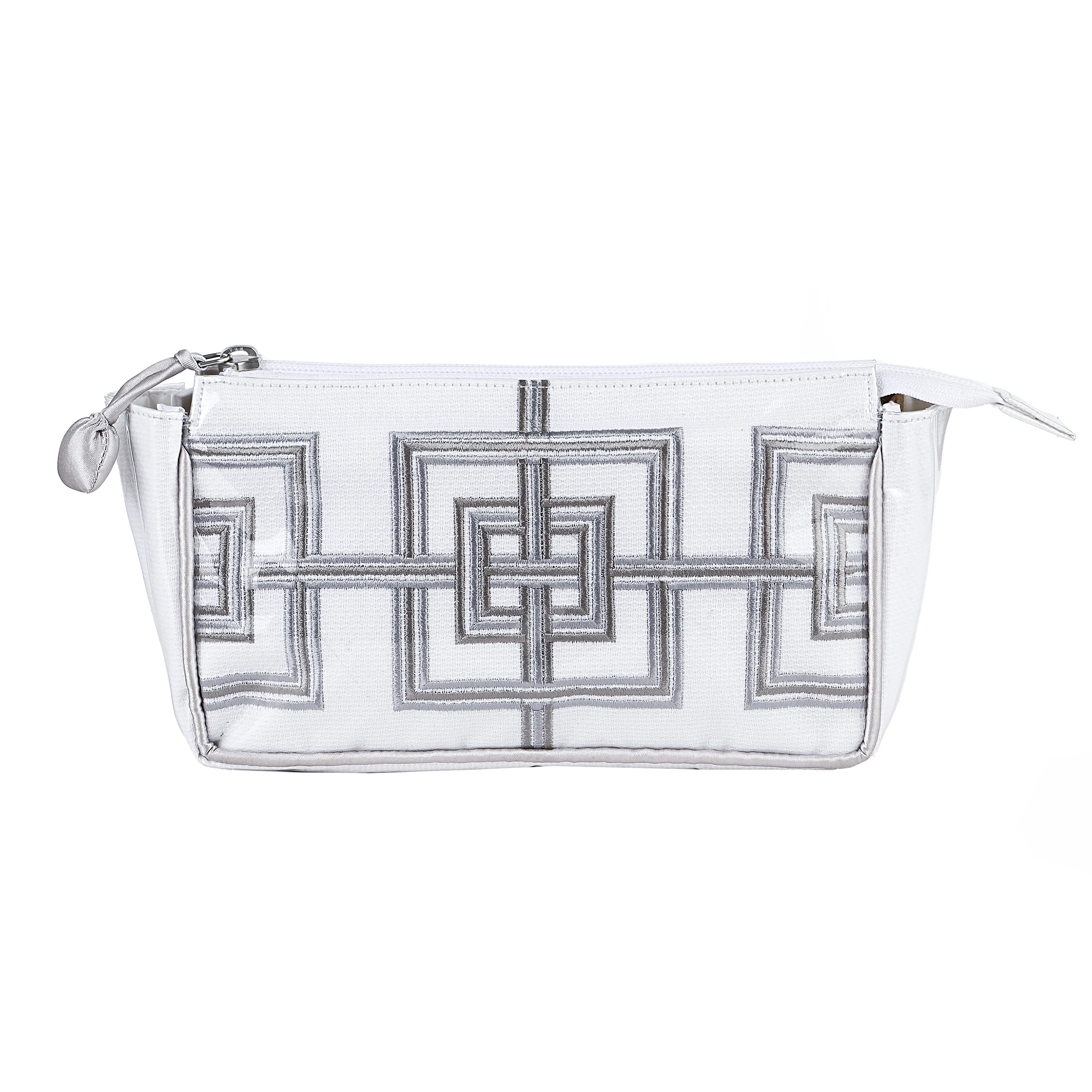 GEOMETRIC SMALL MAKEUP BAG