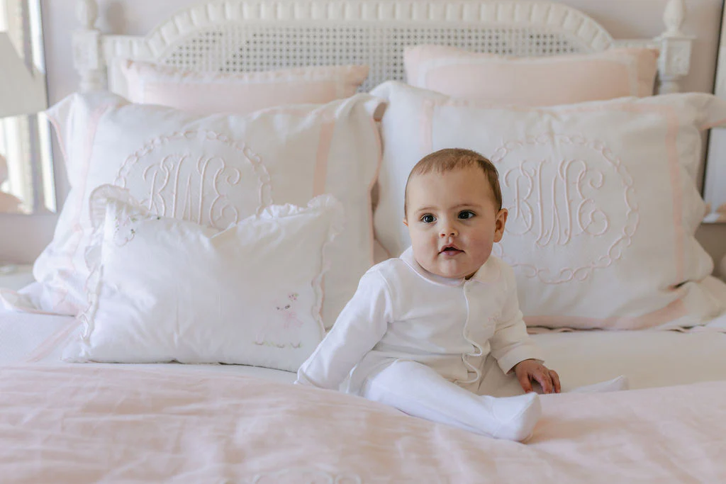 BABY LAMB & BEE COTTON PILLOW SHAM - Image 5