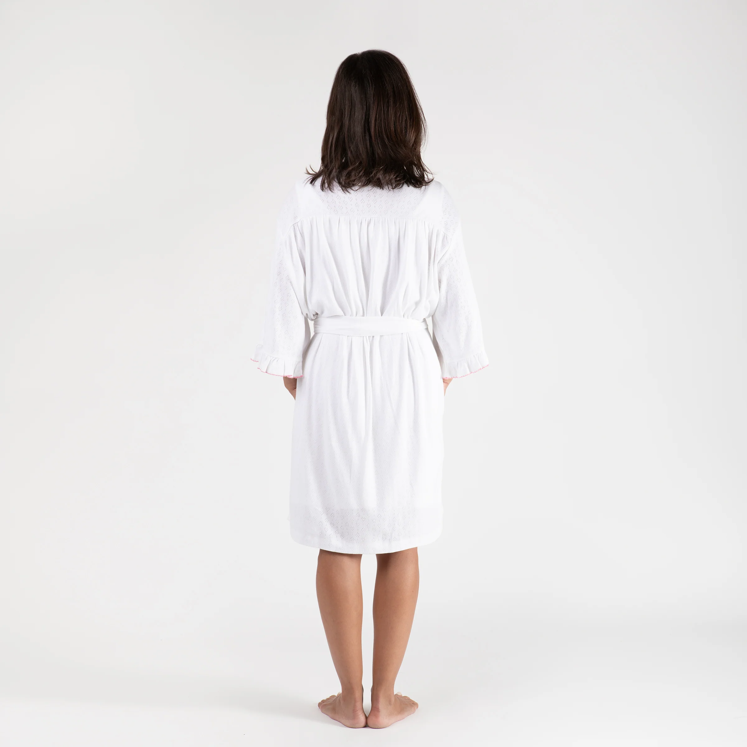 LIZA POINTELLE COTTON ROBE - Image 5