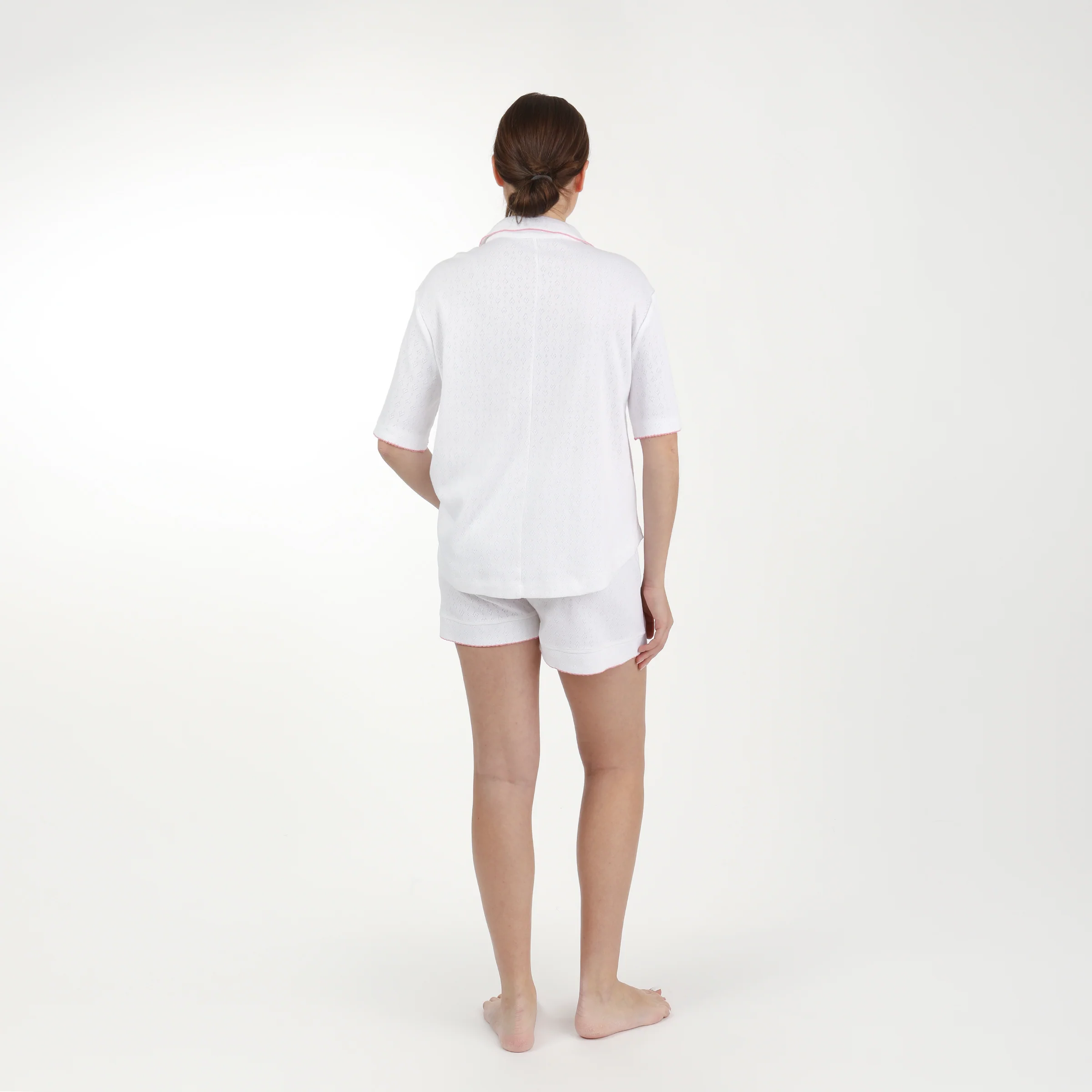 LIZA POINTELLE COTTON SHORT PAJAMAS - Image 7