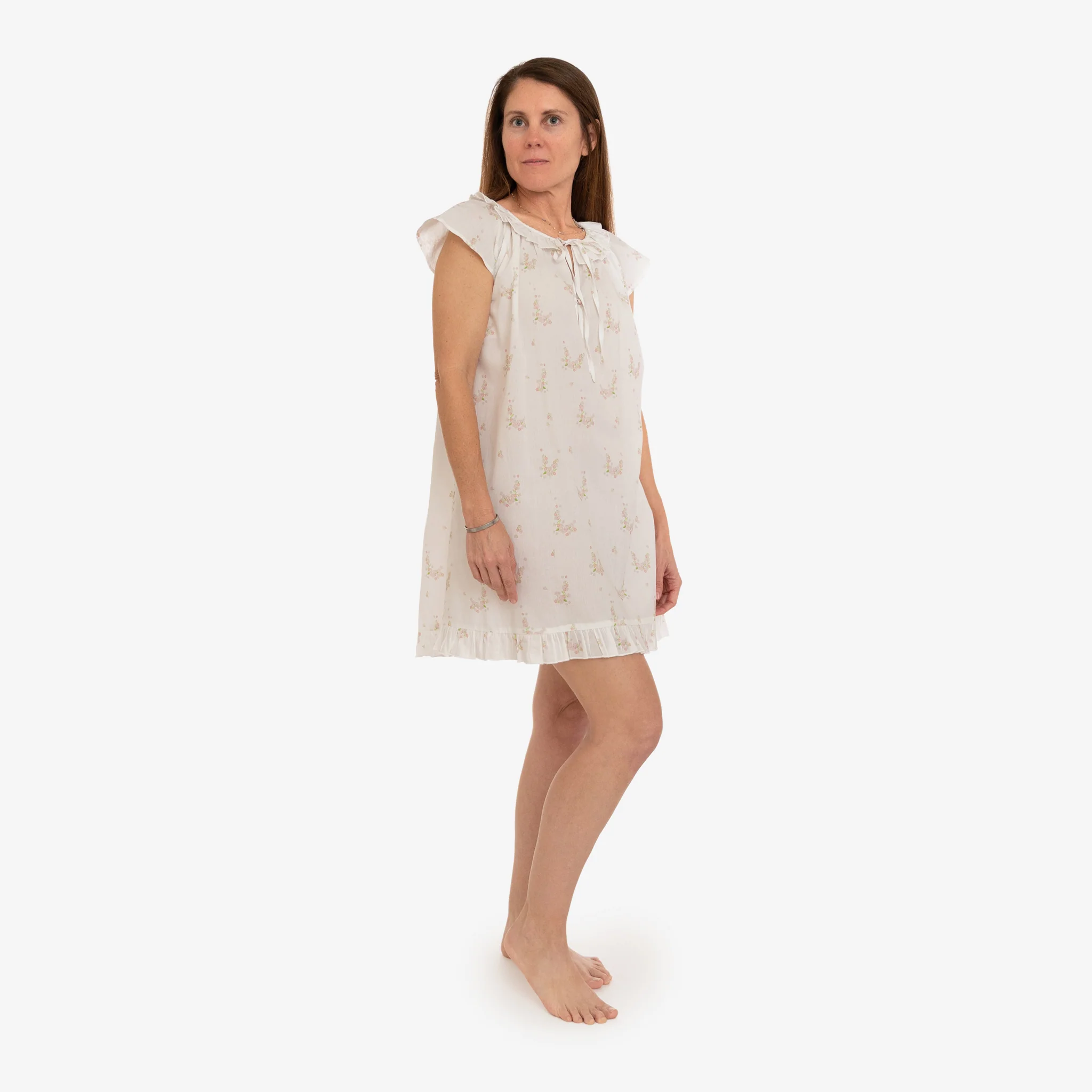LUCY RUFFLE SHORT NIGHTGOWN - Image 11