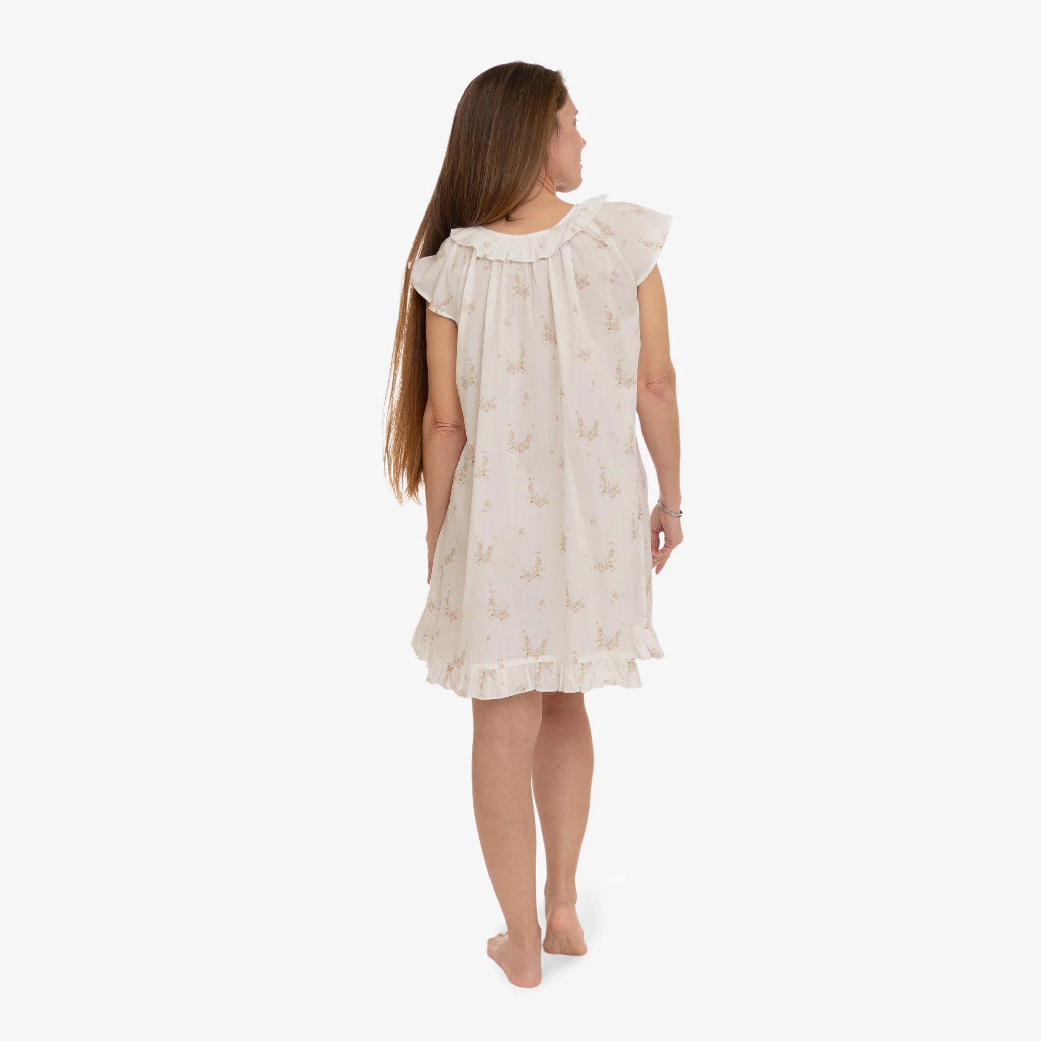 LUCY RUFFLE SHORT NIGHTGOWN - Image 13