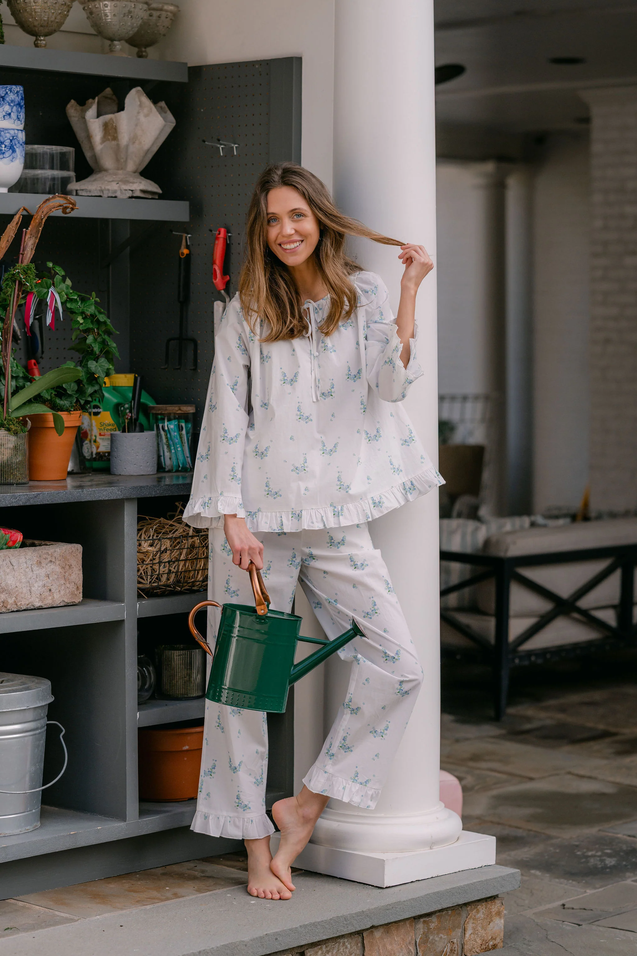 LUCY RUFFLE LONG PAJAMAS - Image 24