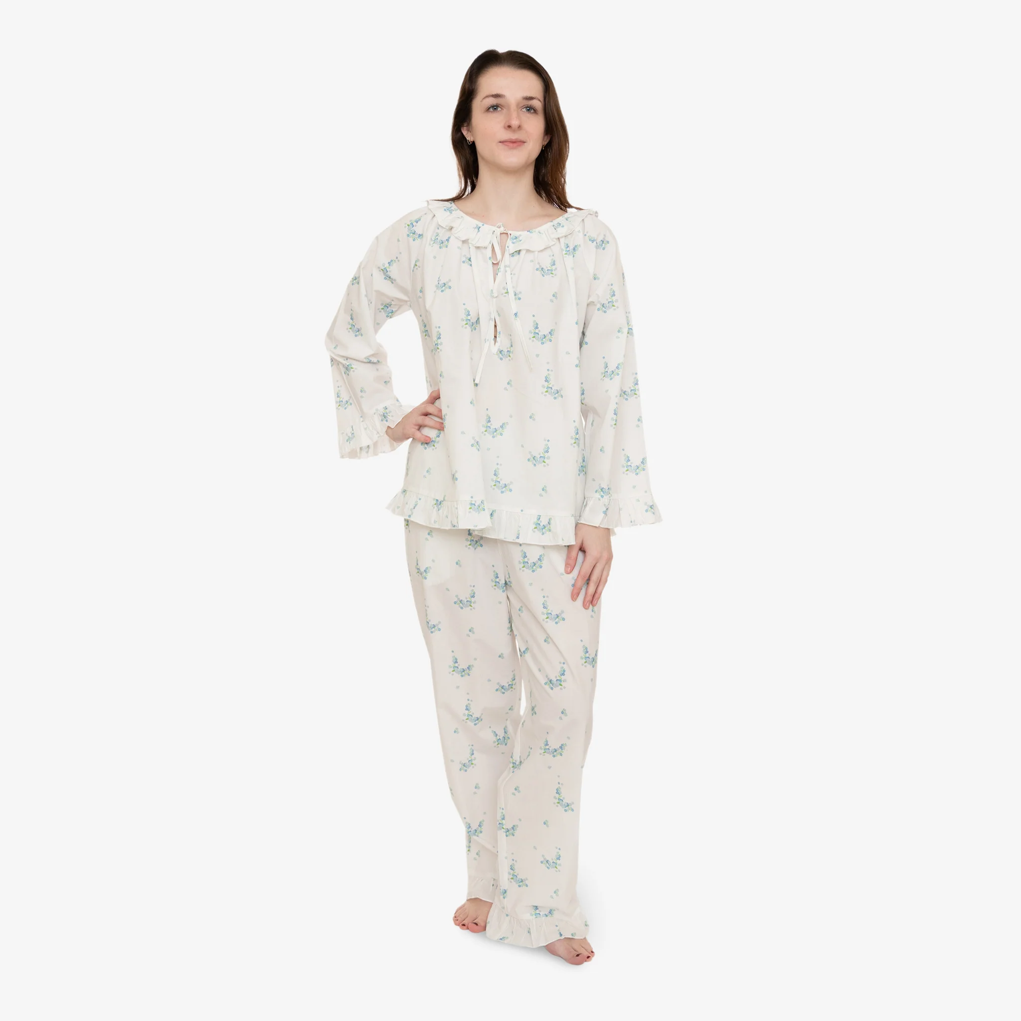 LUCY RUFFLE LONG PAJAMAS - Image 34