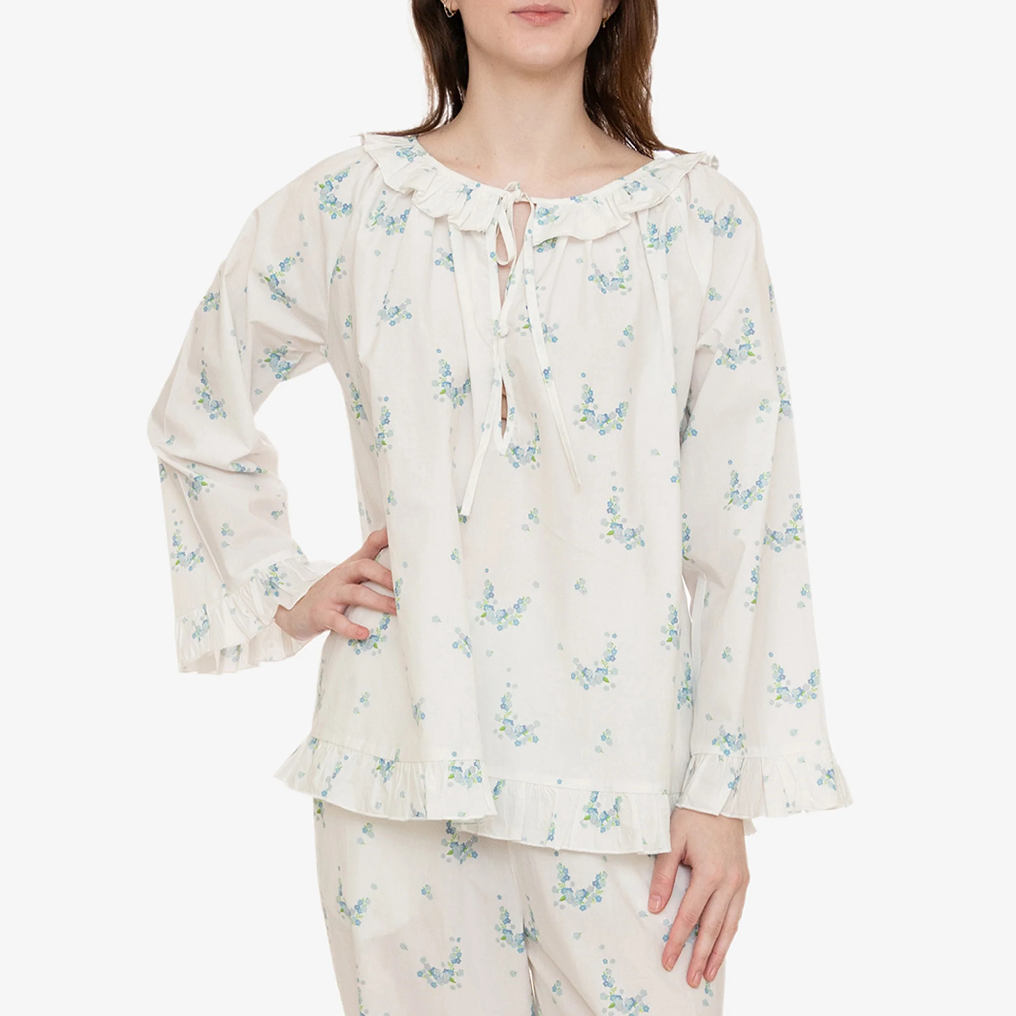LUCY RUFFLE LONG PAJAMAS - Image 35