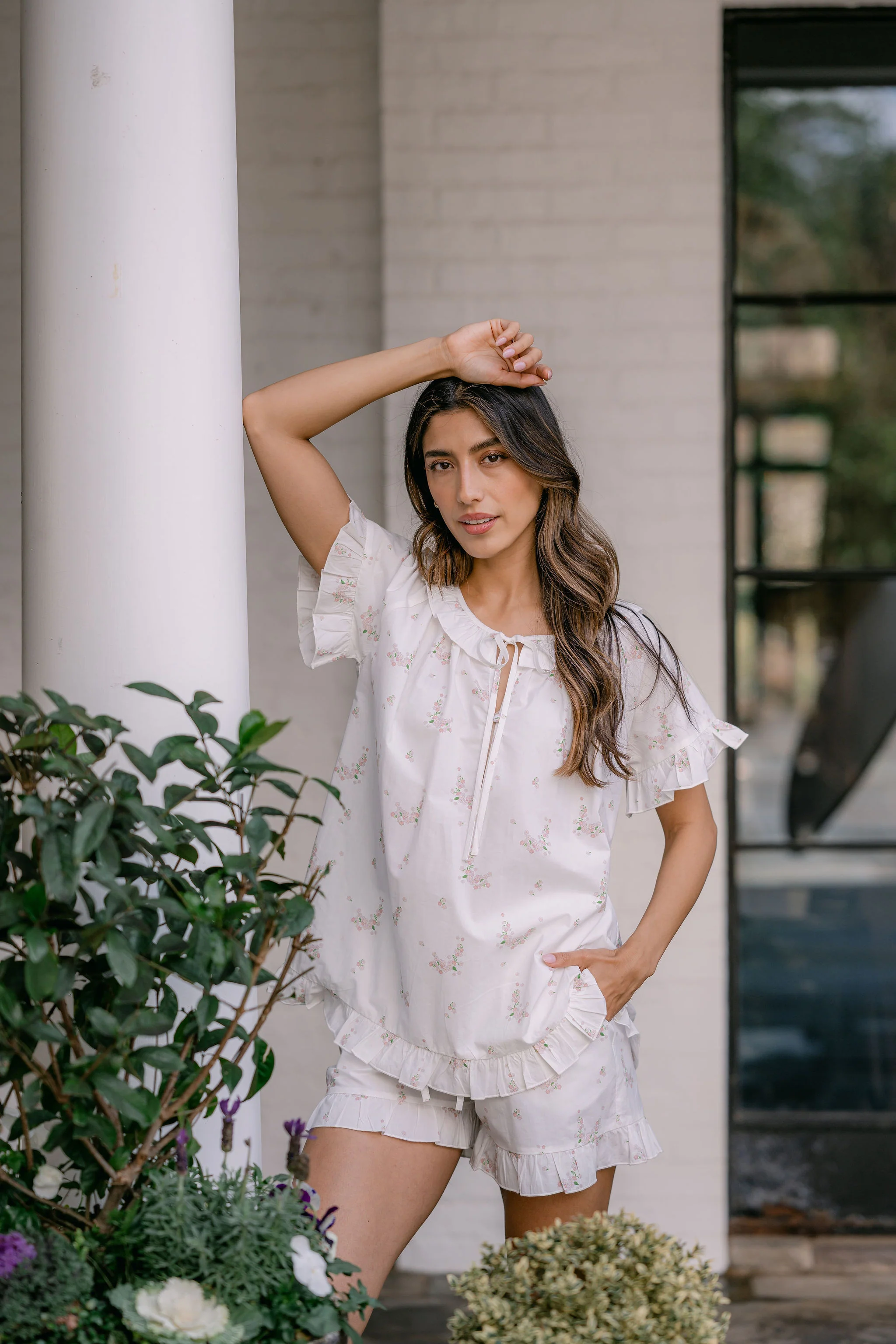 LUCY RUFFLE SHORT PAJAMAS - Image 10