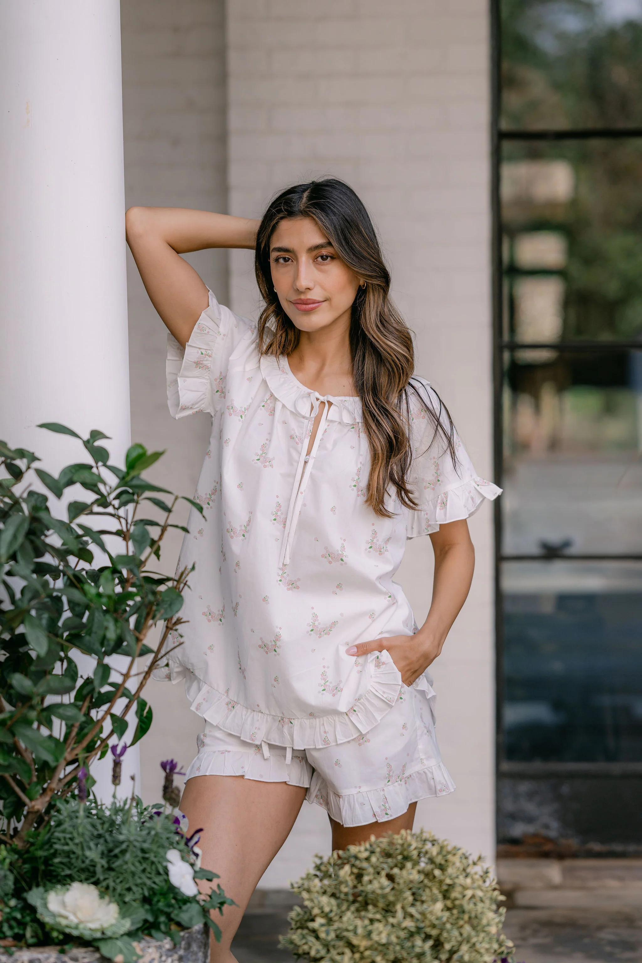 LUCY RUFFLE SHORT PAJAMAS - Image 11