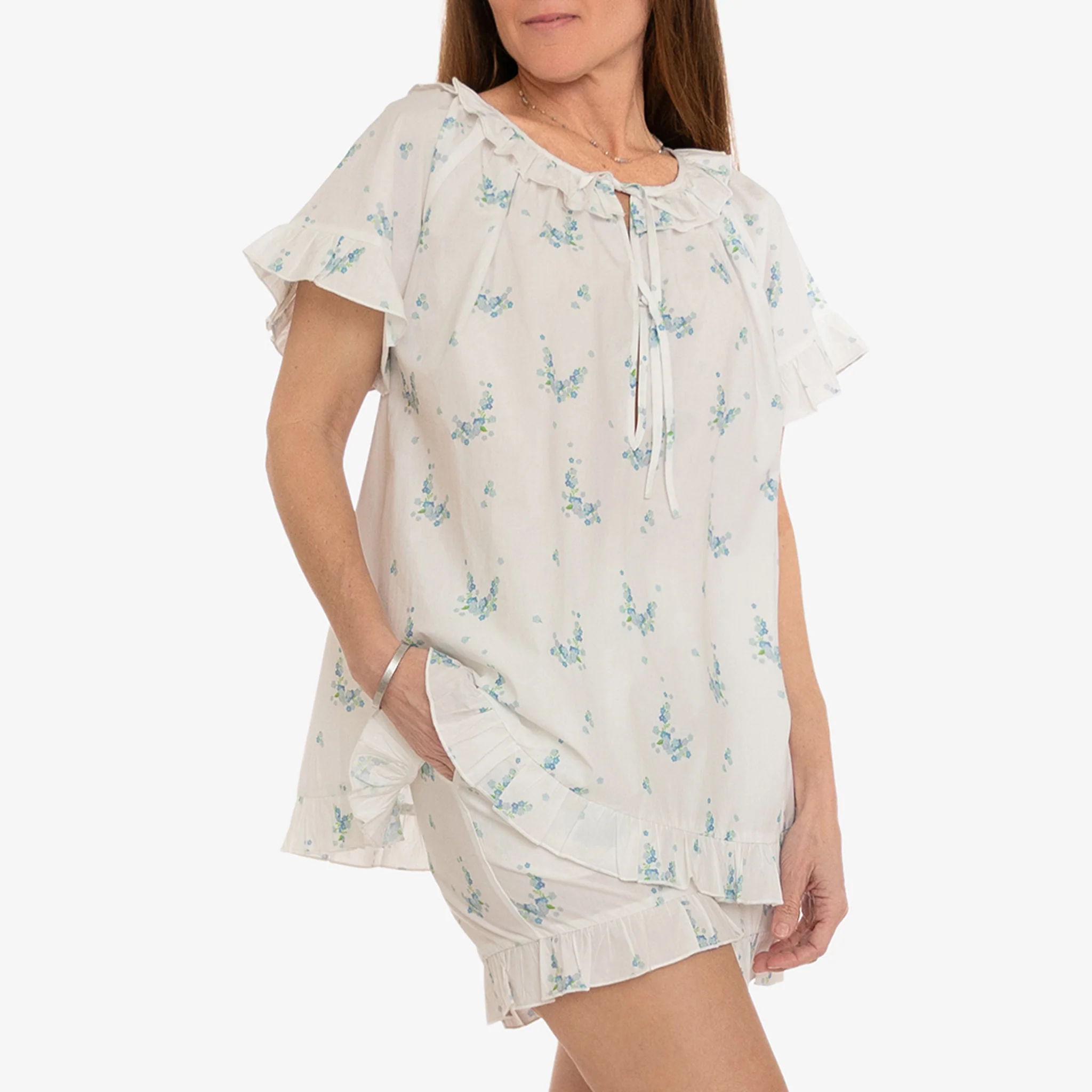 LUCY RUFFLE SHORT PAJAMAS - Image 14