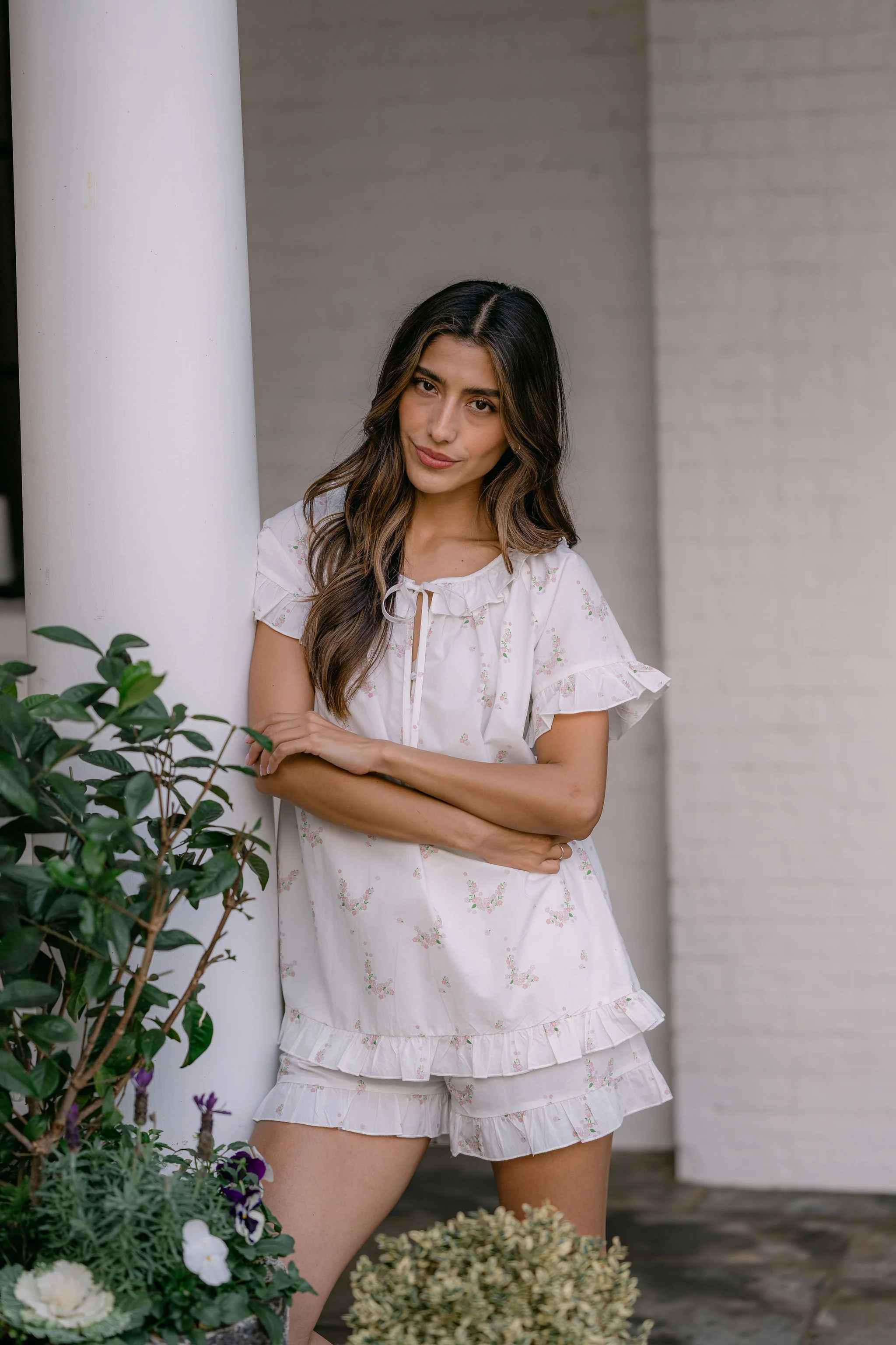 LUCY RUFFLE SHORT PAJAMAS - Image 4