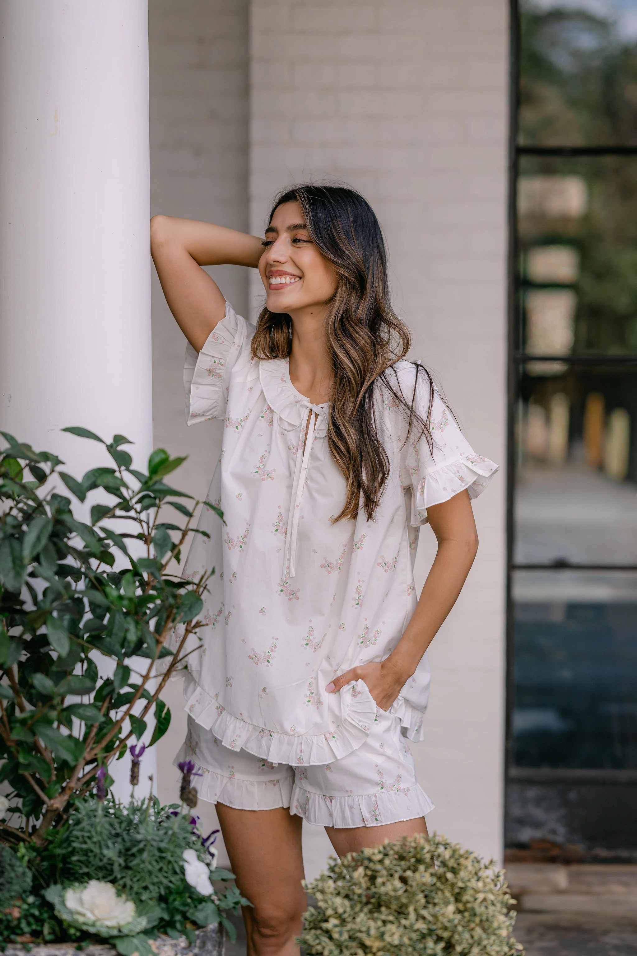 LUCY RUFFLE SHORT PAJAMAS - Image 5