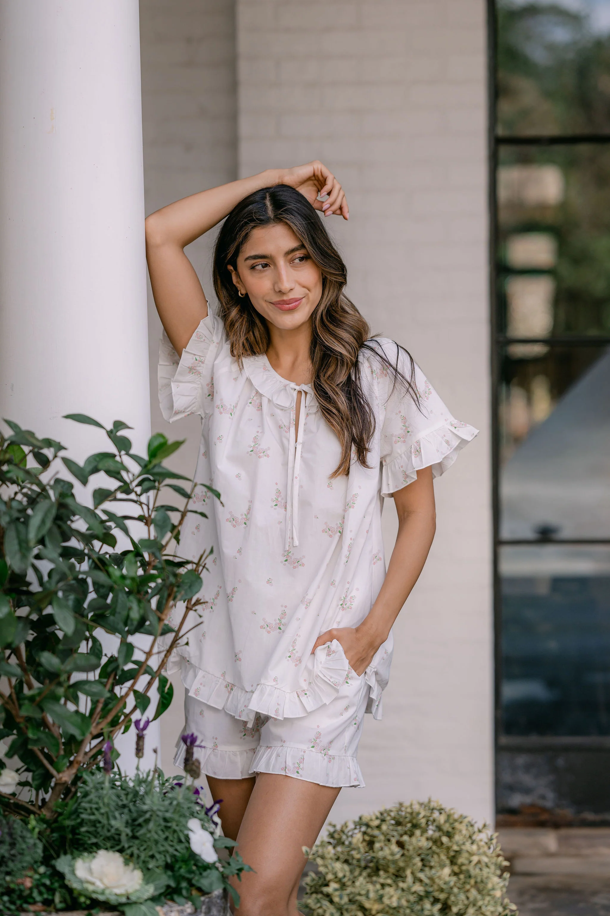 LUCY RUFFLE SHORT PAJAMAS - Image 6
