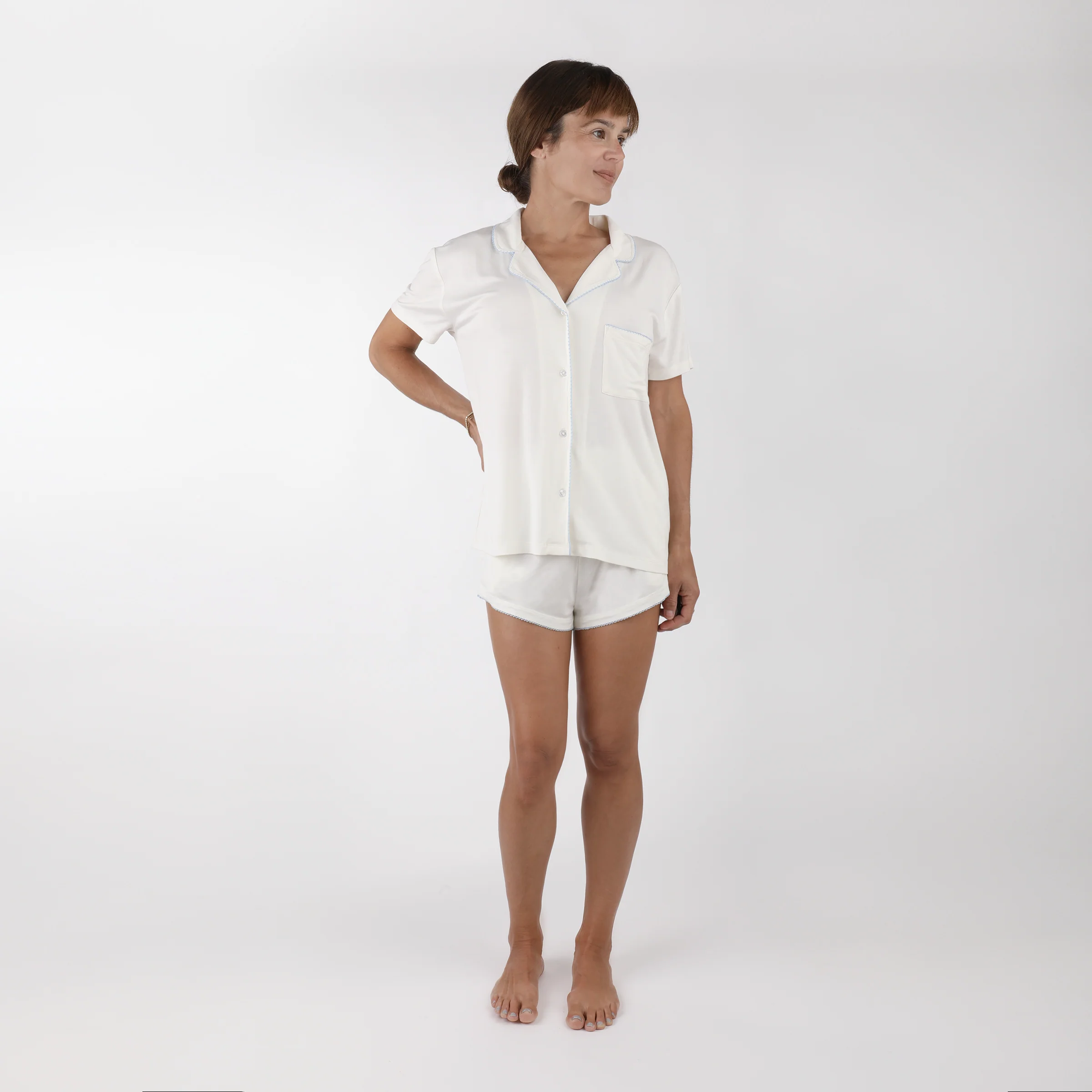 NORA MODAL KNIT SHORT PAJAMAS - Image 18