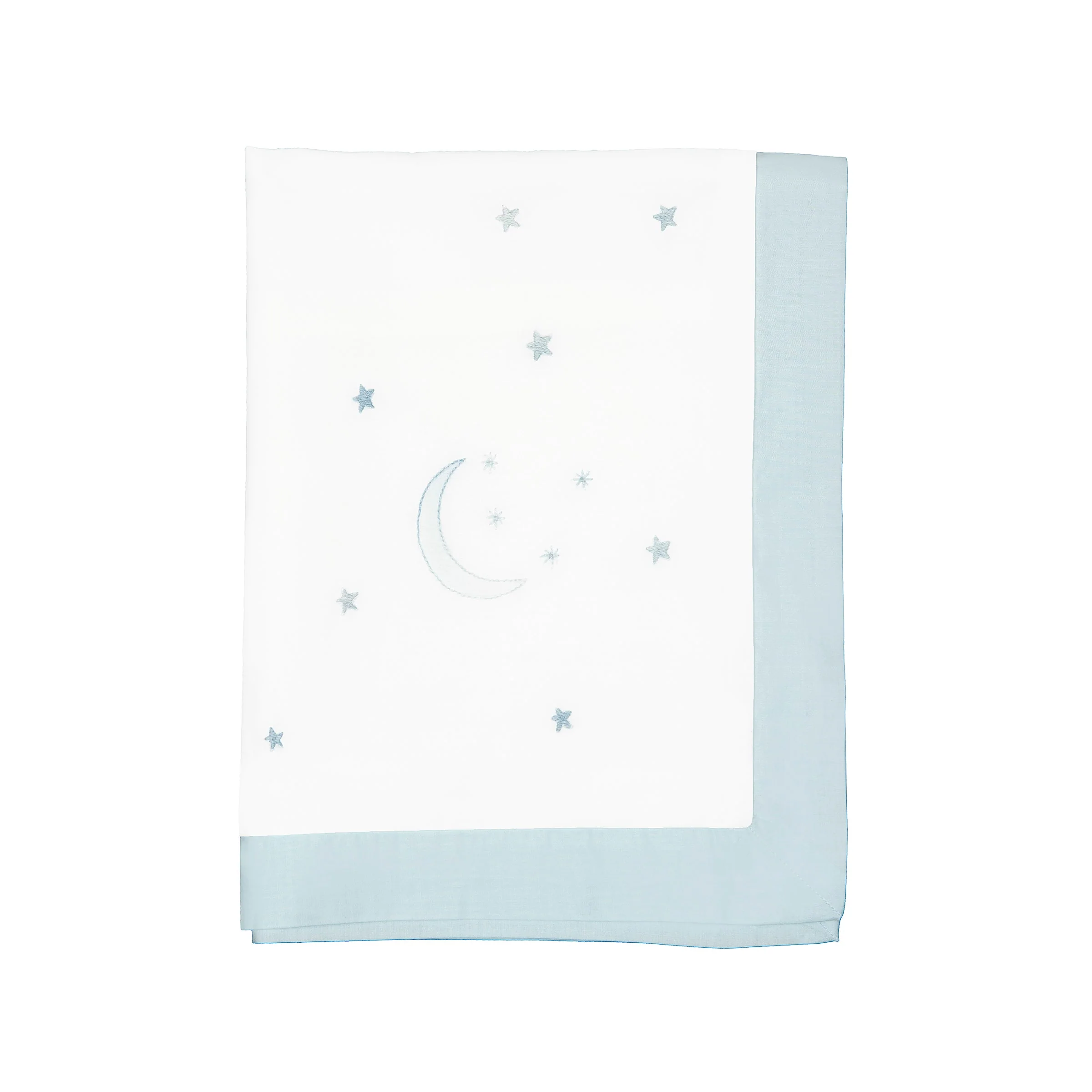BABY OVER THE MOON COTTON STROLLER BLANKET - Image 3