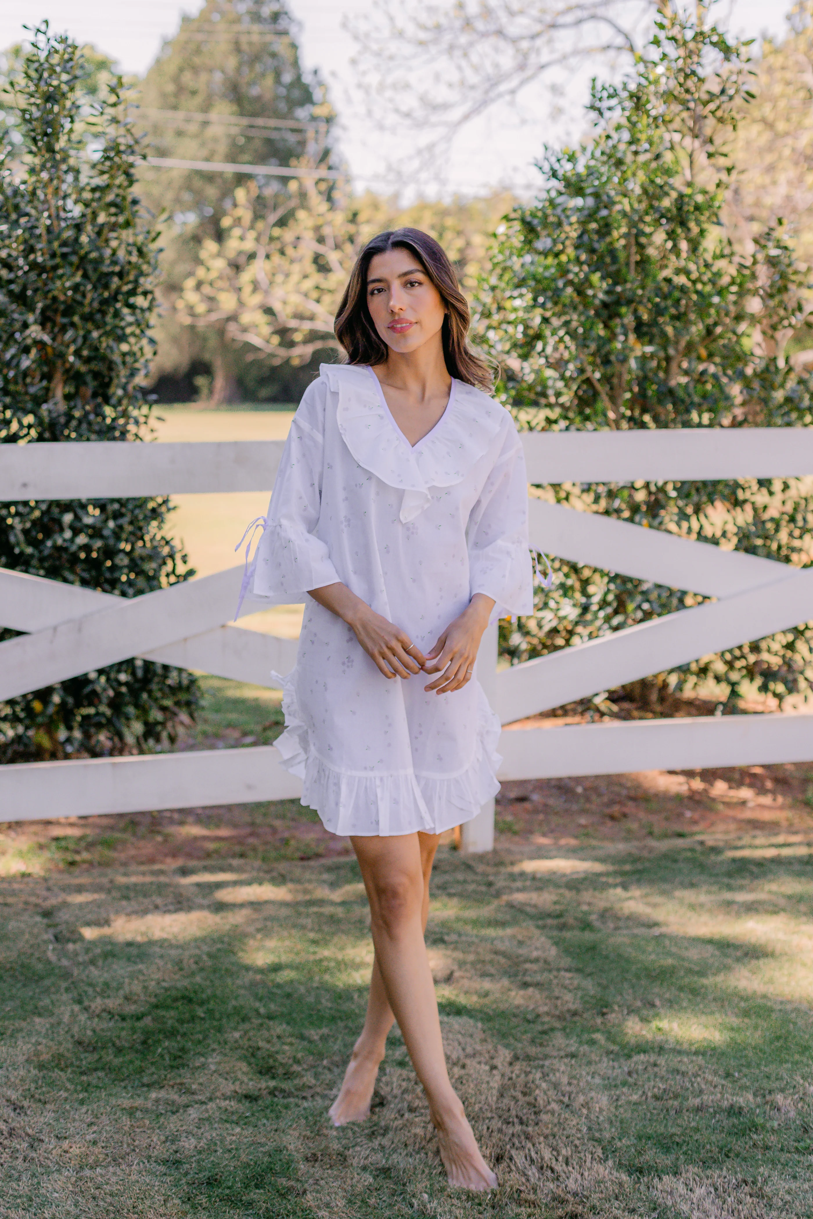 LUCY RUFFLE POET NIGHTSHIRT - Image 13