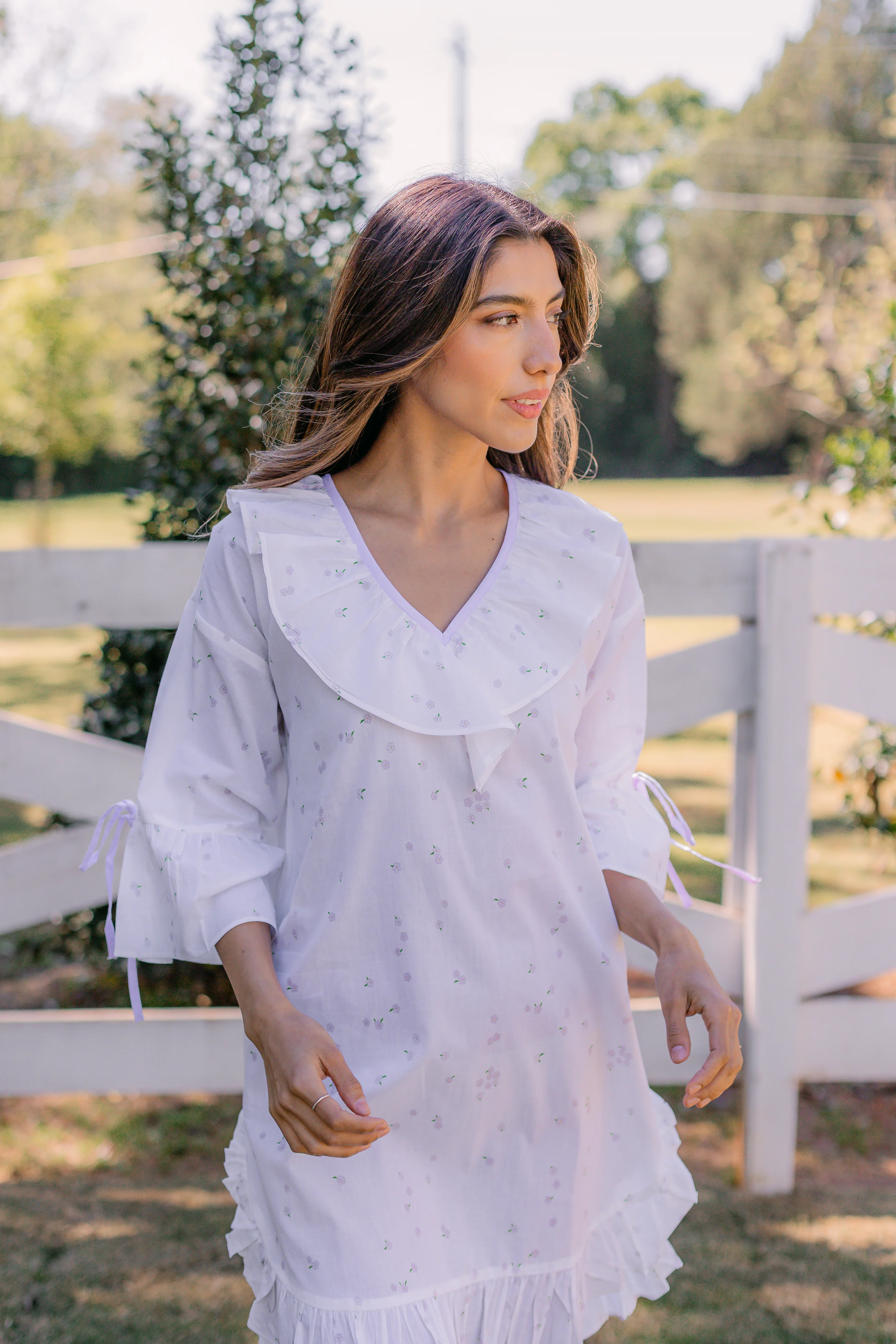 LUCY RUFFLE POET NIGHTSHIRT - Image 15