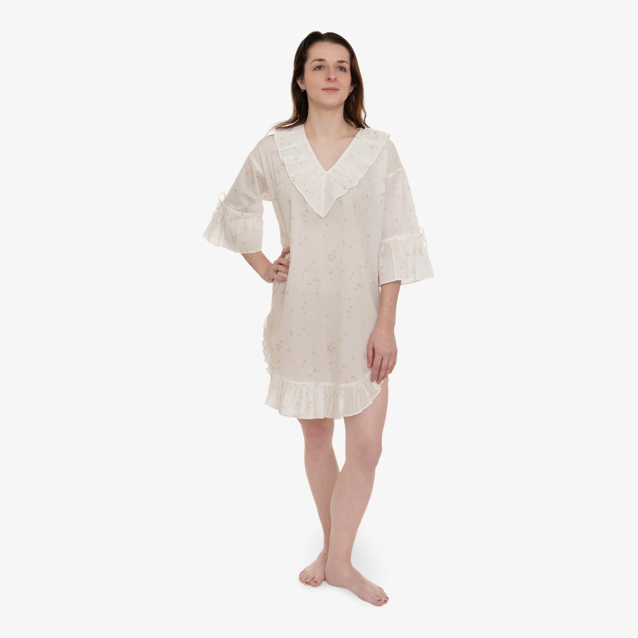 LUCY RUFFLE POET NIGHTSHIRT - Image 20