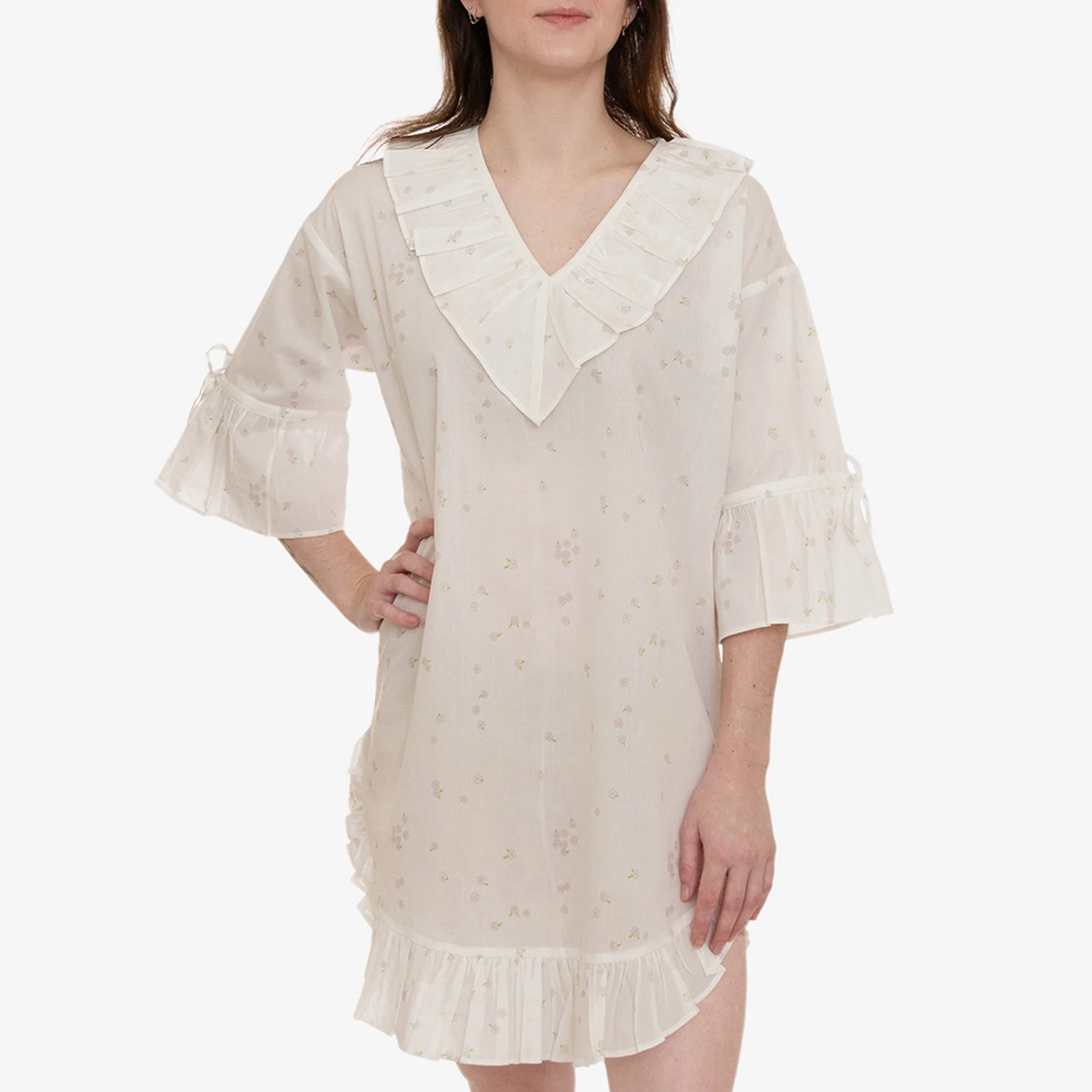 LUCY RUFFLE POET NIGHTSHIRT - Image 21