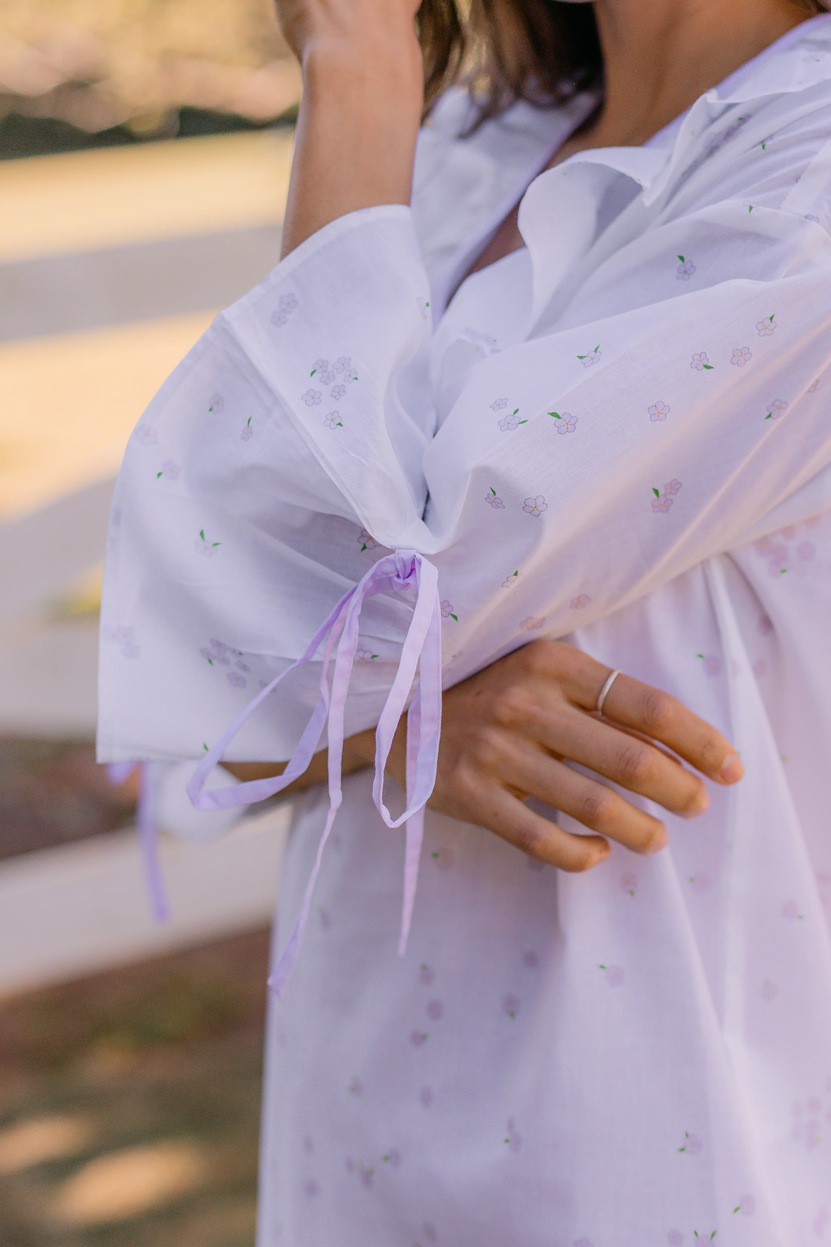 LUCY RUFFLE POET NIGHTSHIRT - Image 9