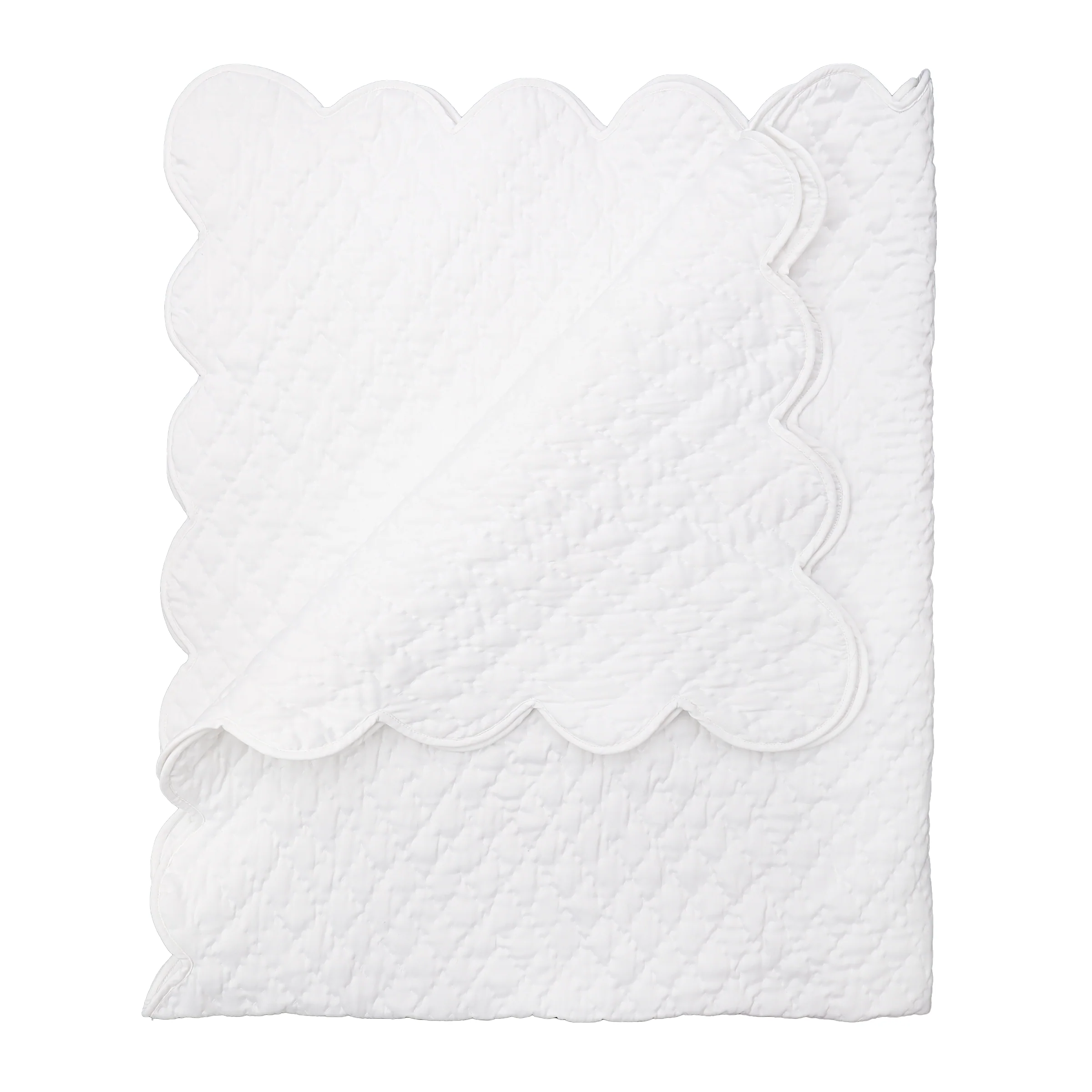 BABY HAND QUILTED SATIN BLANKET - Image 8