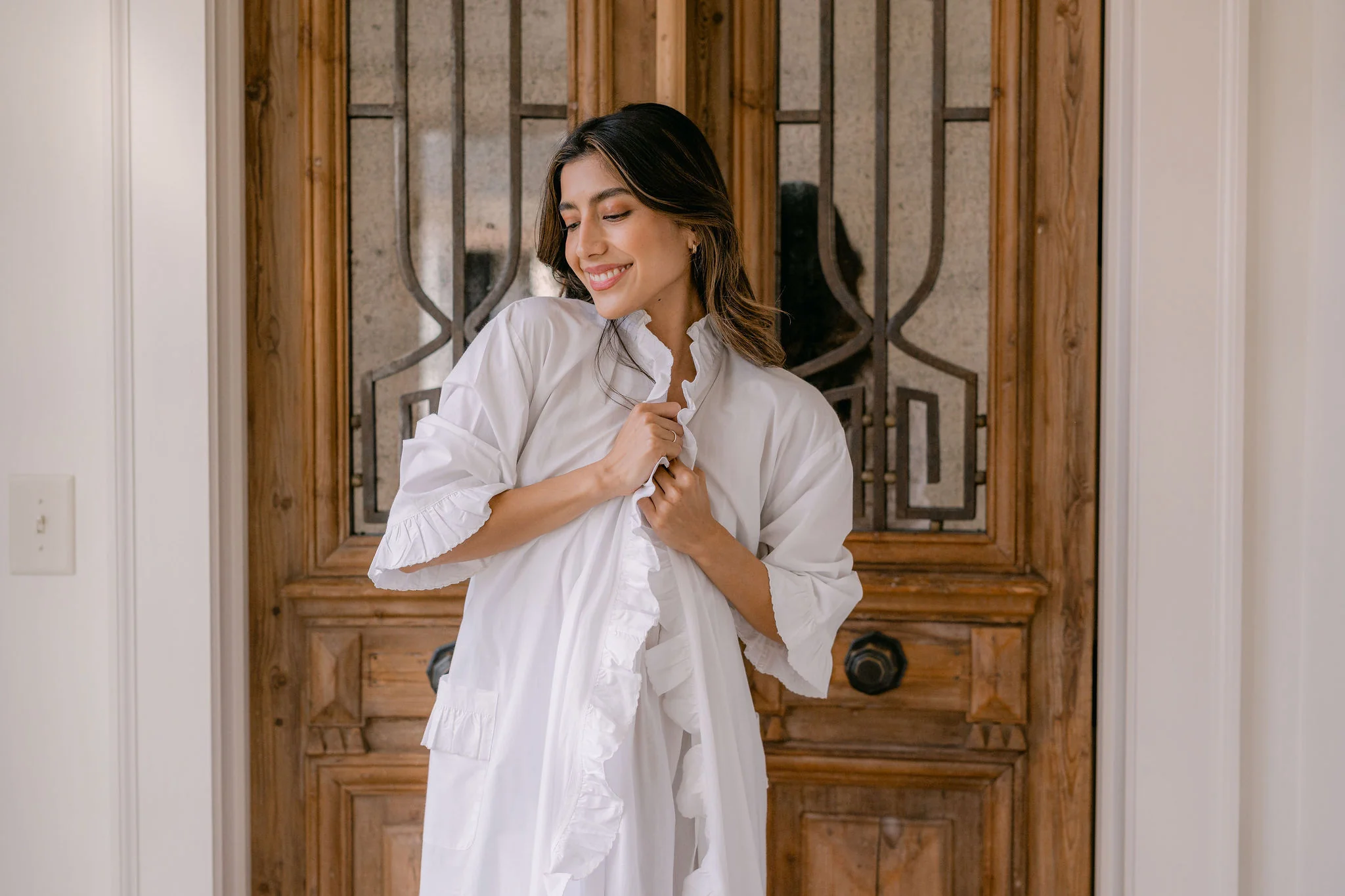 RUFFLE ROBE - Image 7