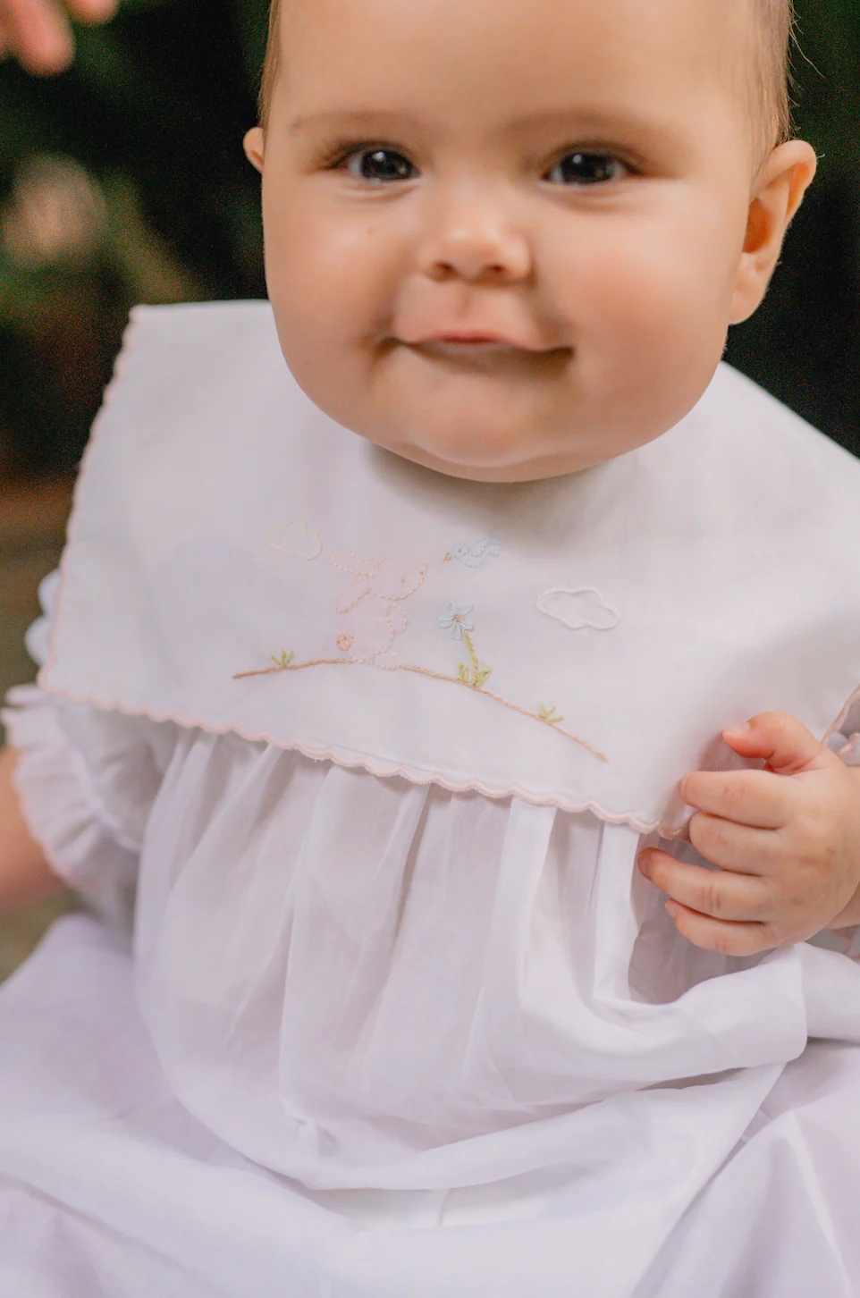 BABY SAILOR BUNNY COTTON DAYGOWN - Image 3