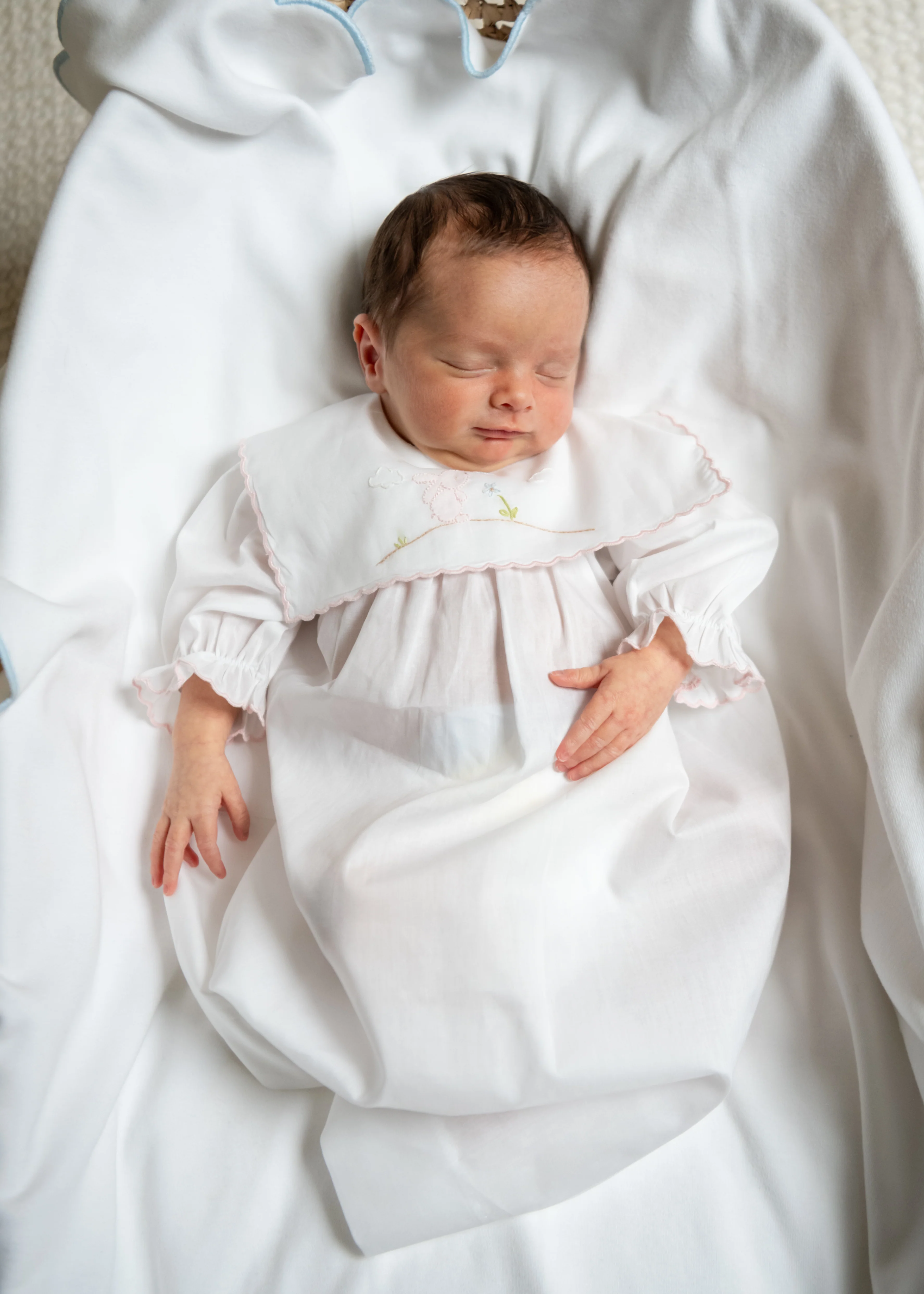 BABY SAILOR BUNNY COTTON DAYGOWN - Image 4
