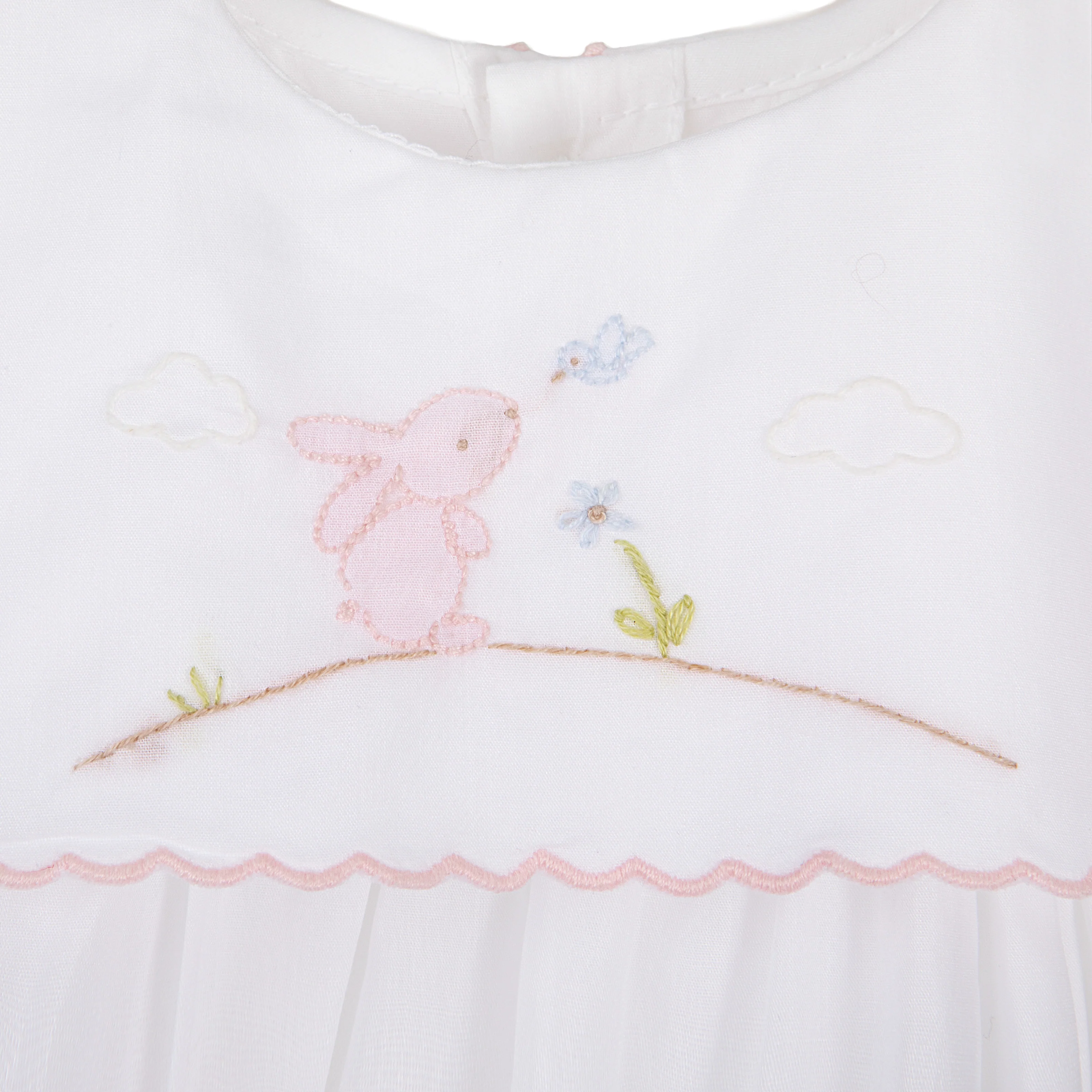 BABY SAILOR BUNNY COTTON DAYGOWN - Image 6